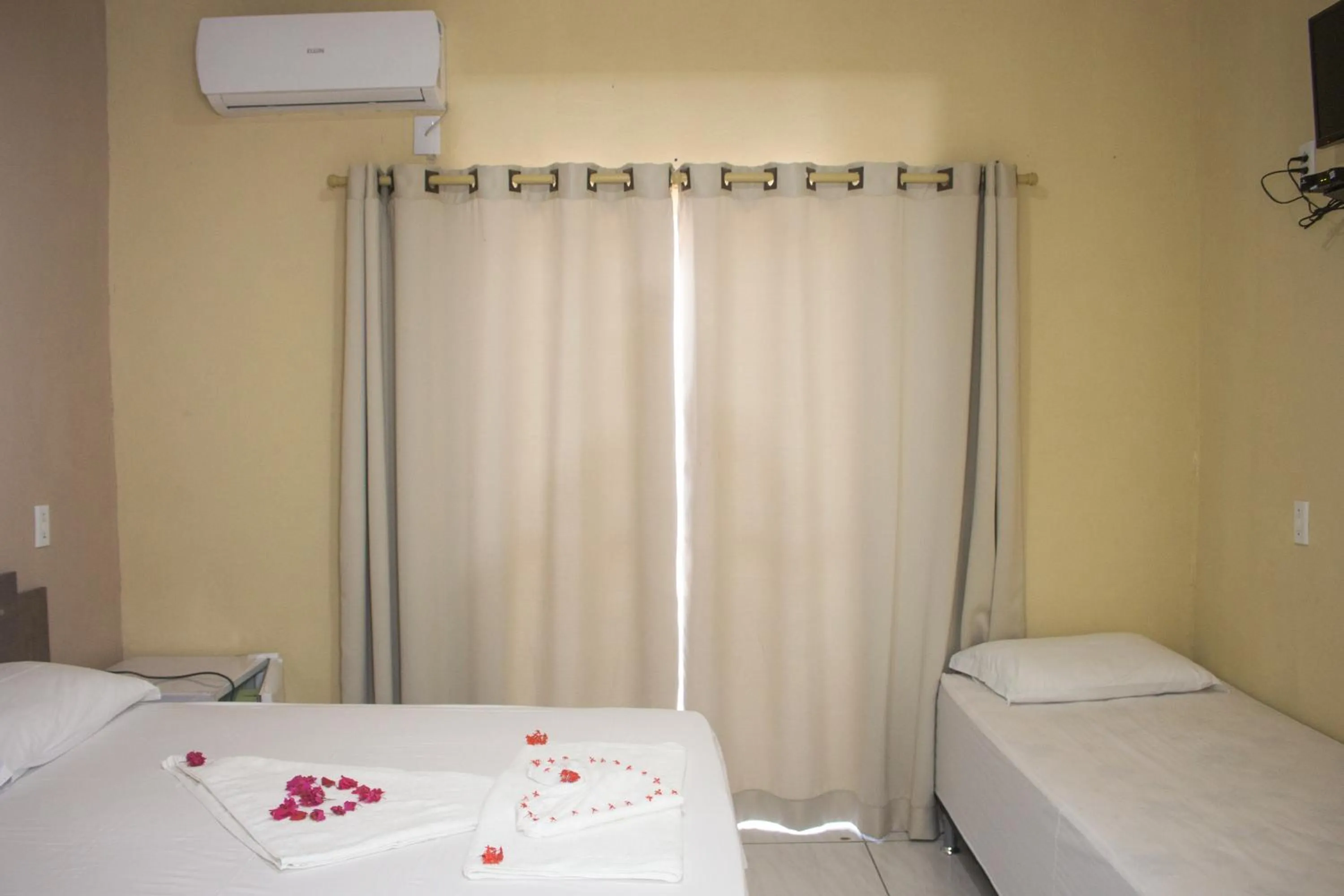 Bed in Pedacinho do Paraiso Pousada