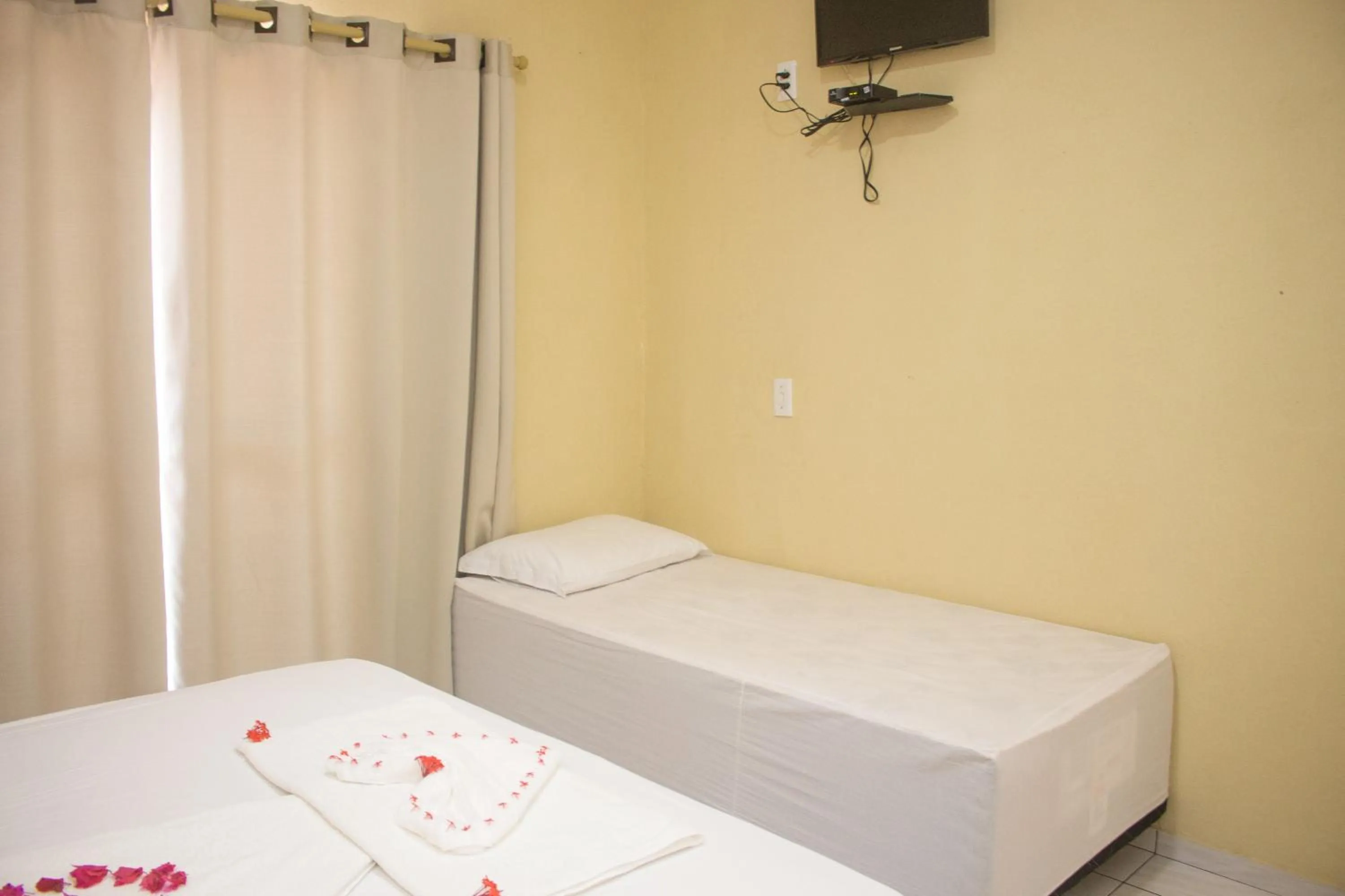 Bed in Pedacinho do Paraiso Pousada