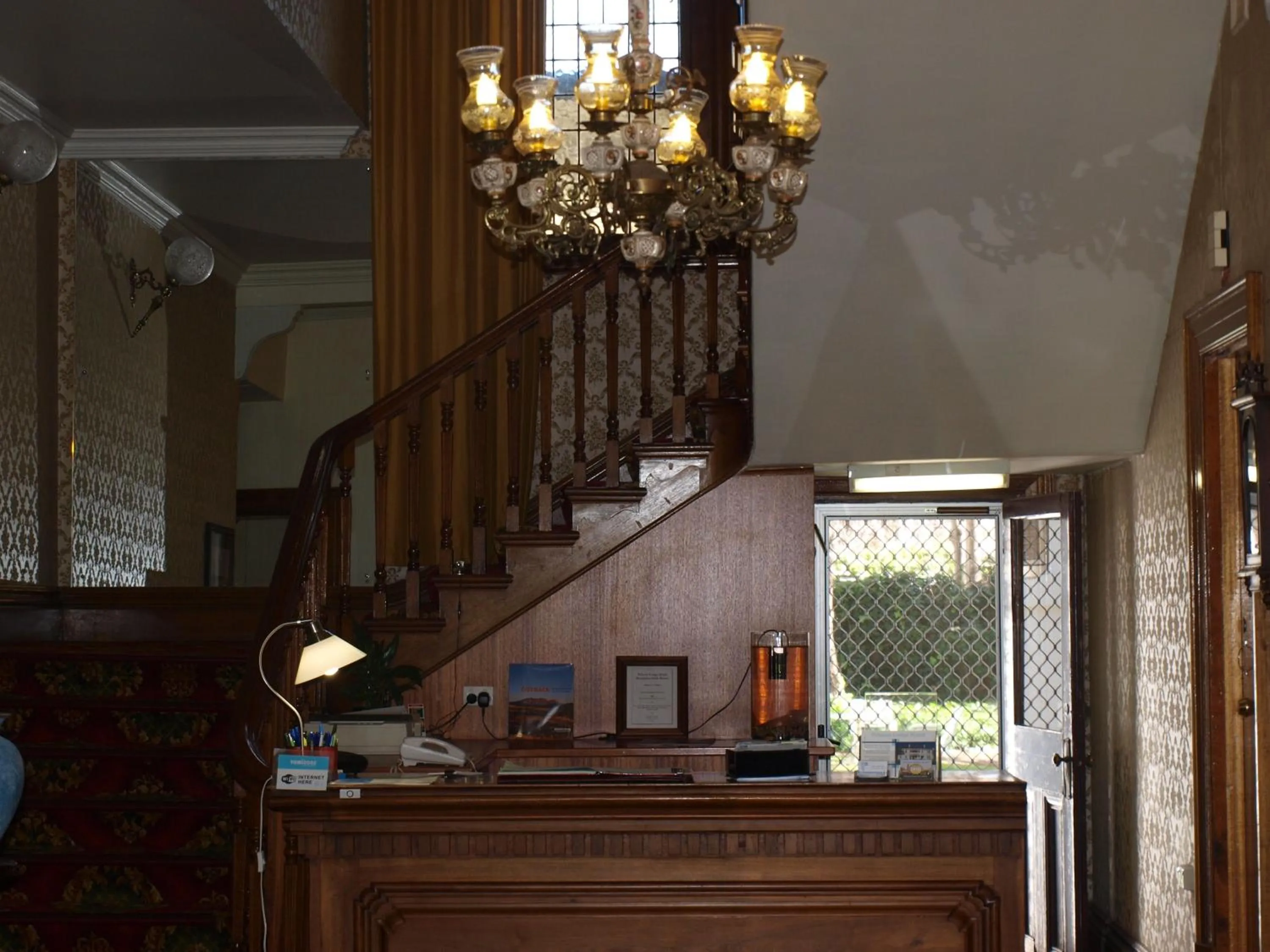 Lobby or reception in Princes Lodge Motel