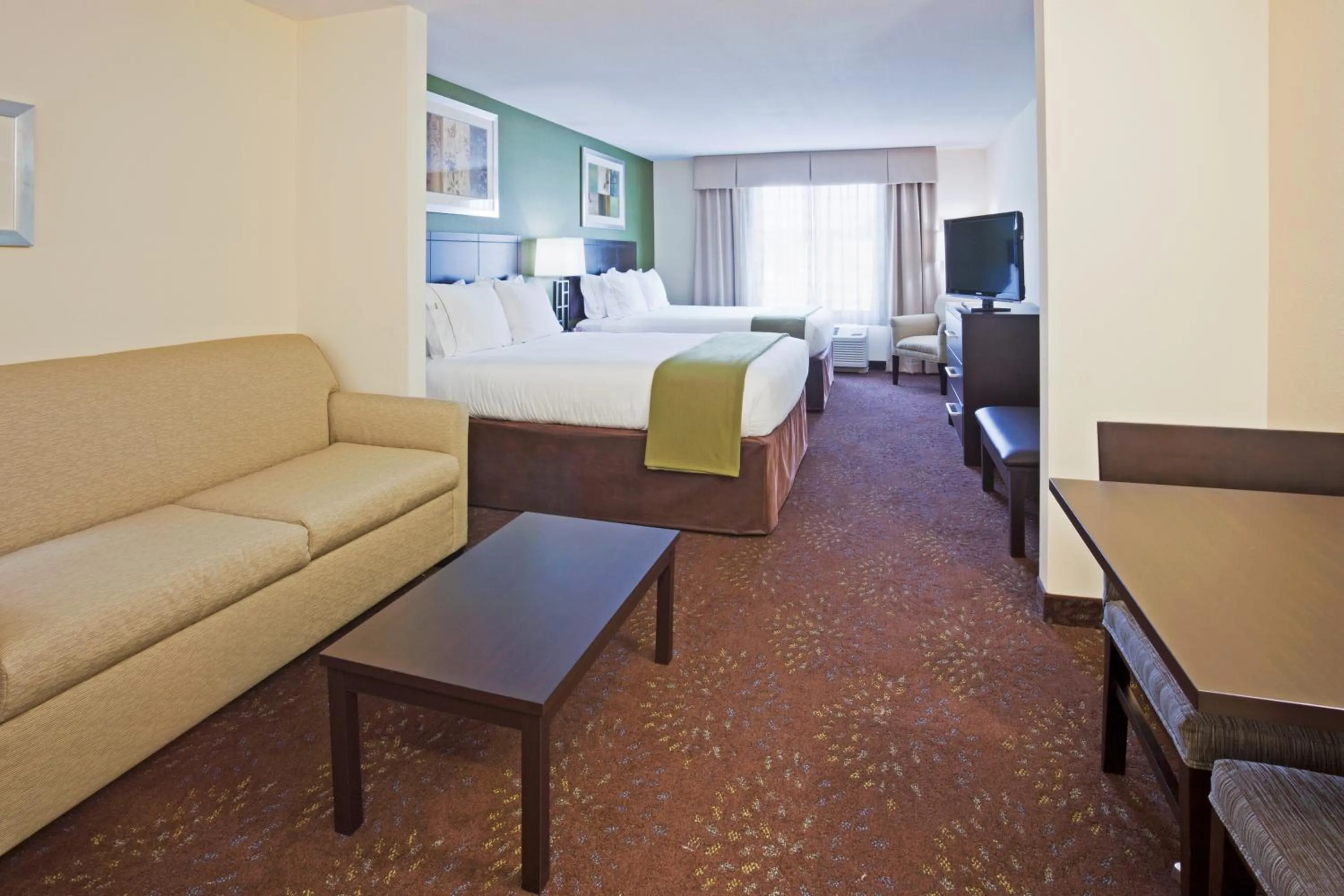 Bedroom, Bed in Holiday Inn Express and Suites Rochester West-Medical Center by IHG