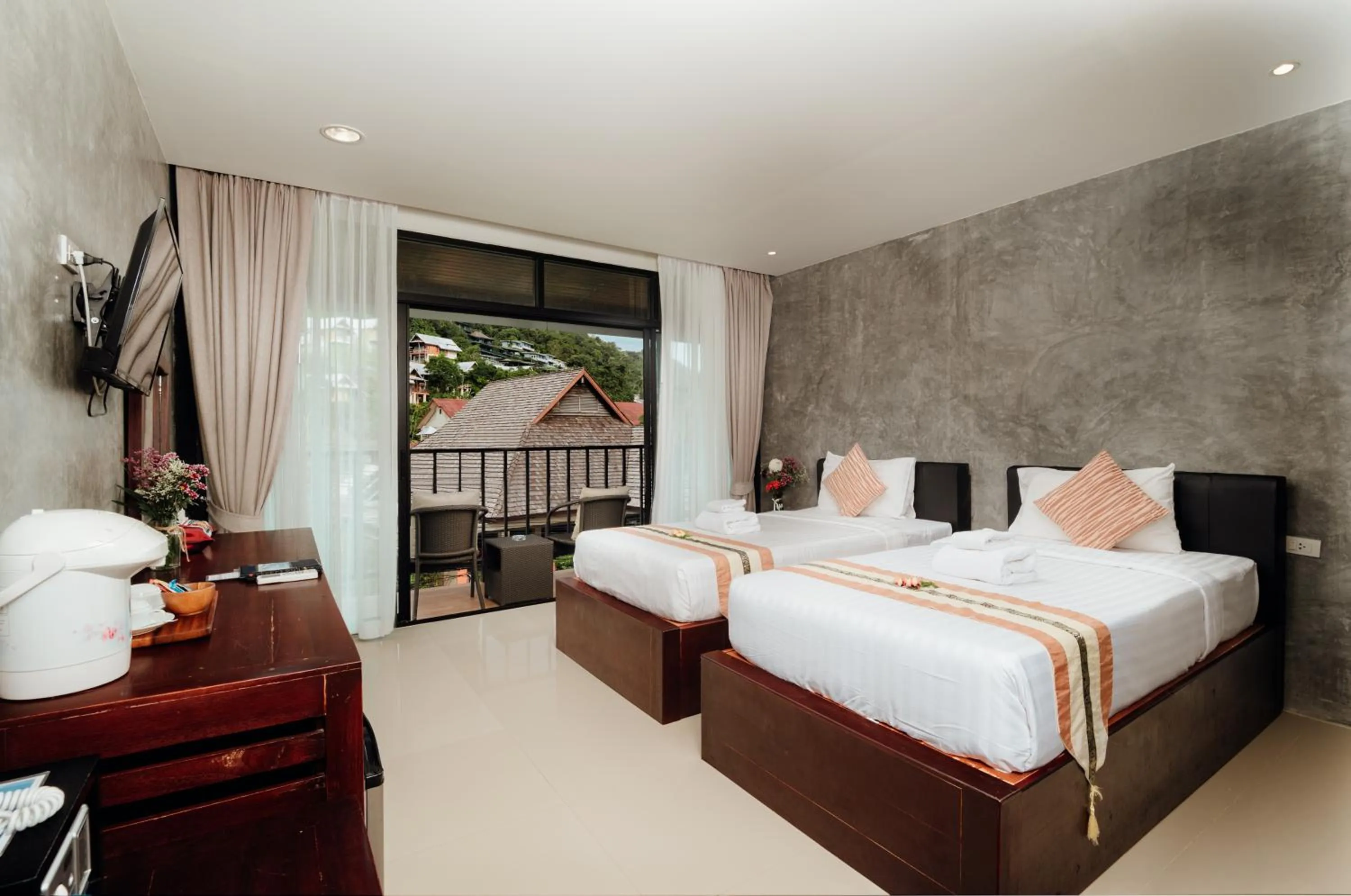 Bed in Ibiza House Phi Phi