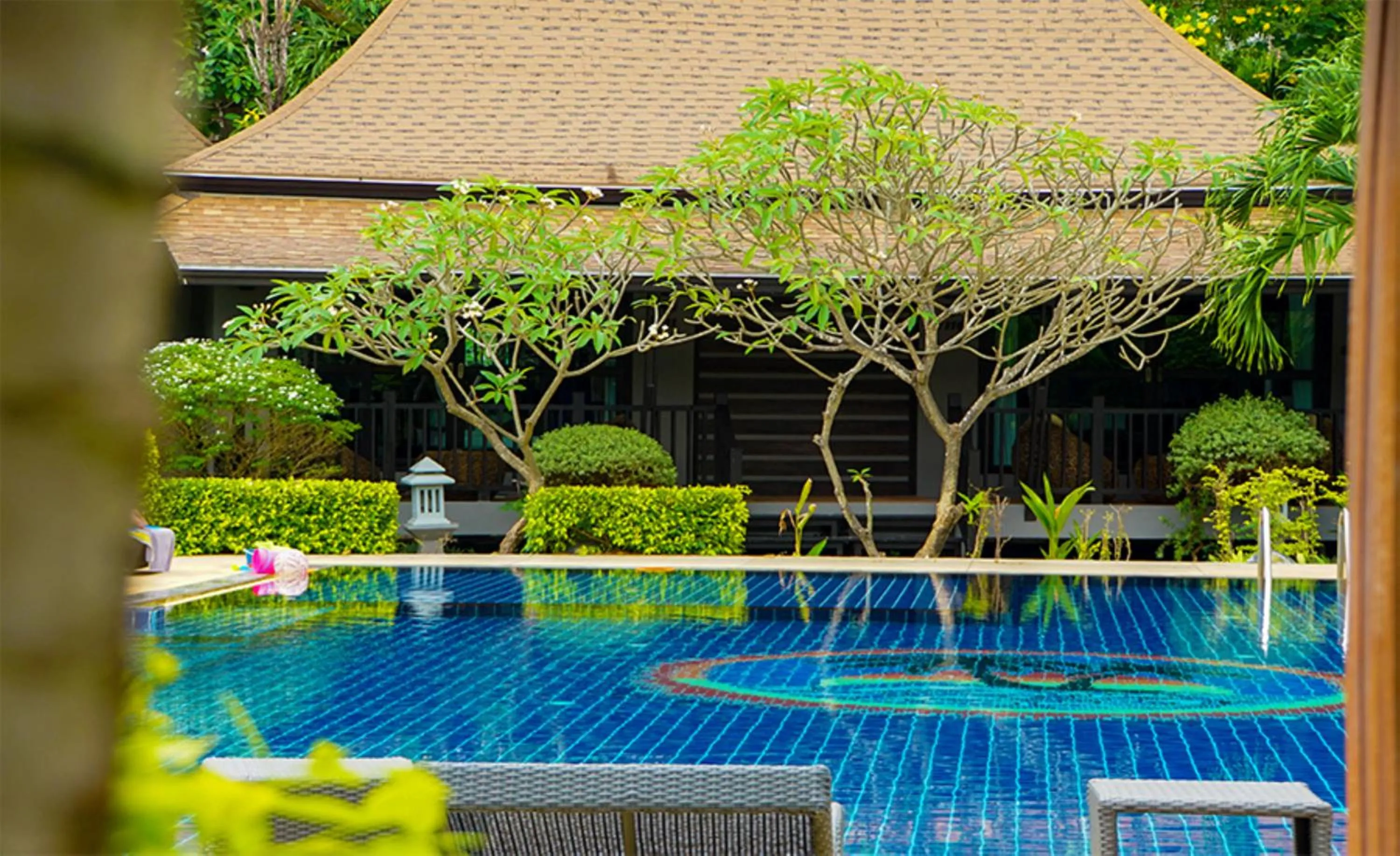 Villa Pool View Twin Beds in Ibiza House Phi Phi