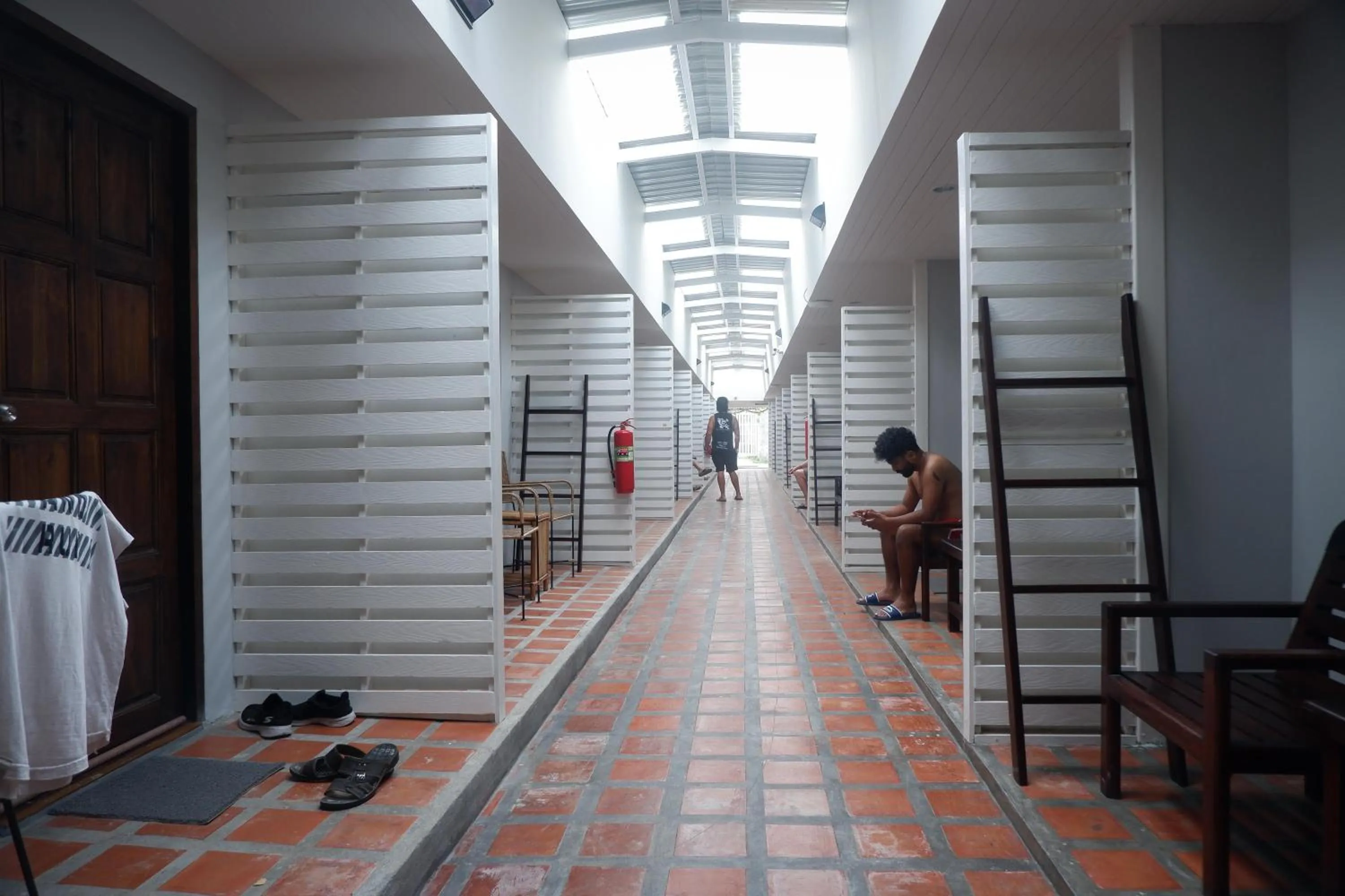 Deluxe Building A-B Twin Beds in Ibiza House Phi Phi