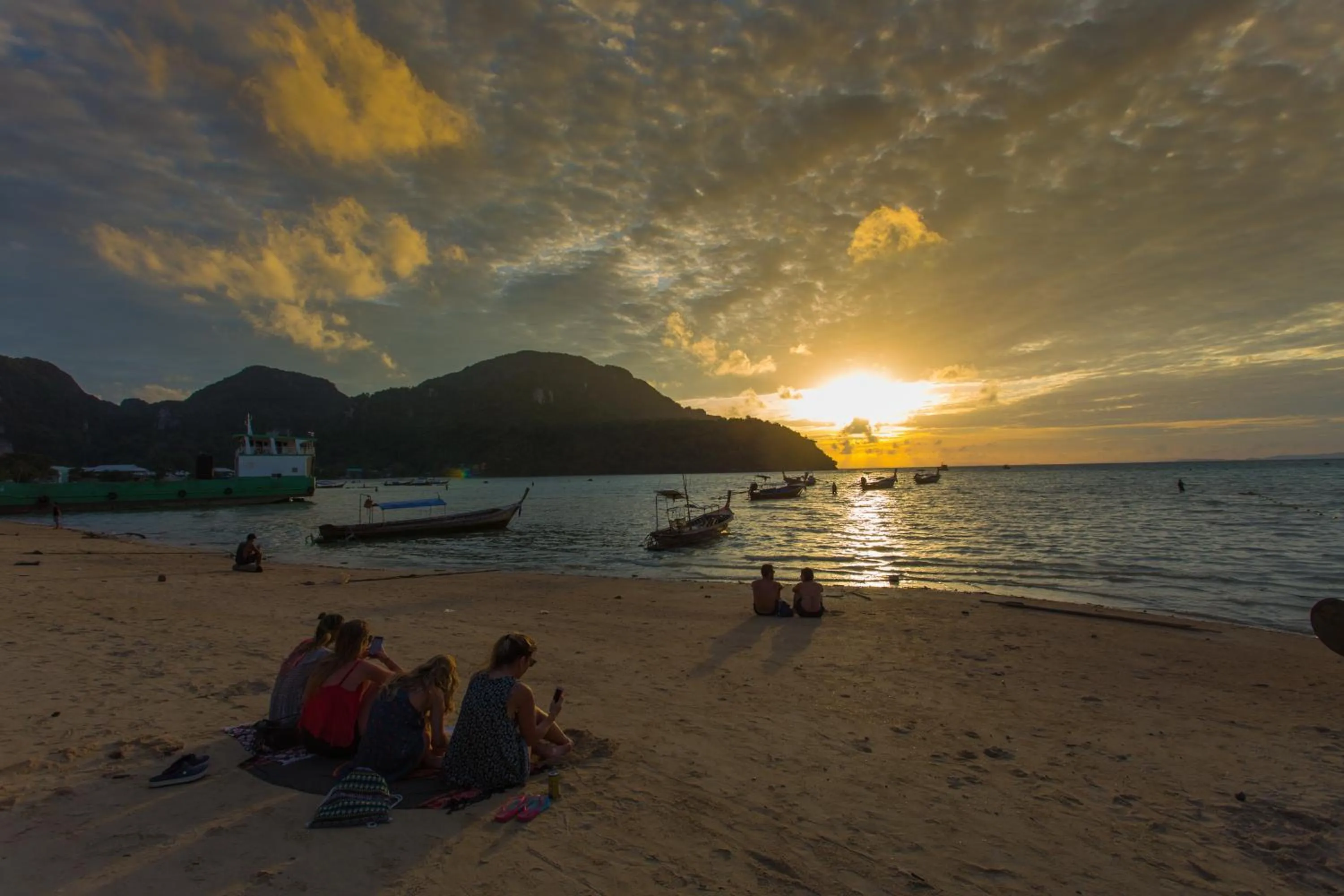 Beach in Ibiza House Phi Phi