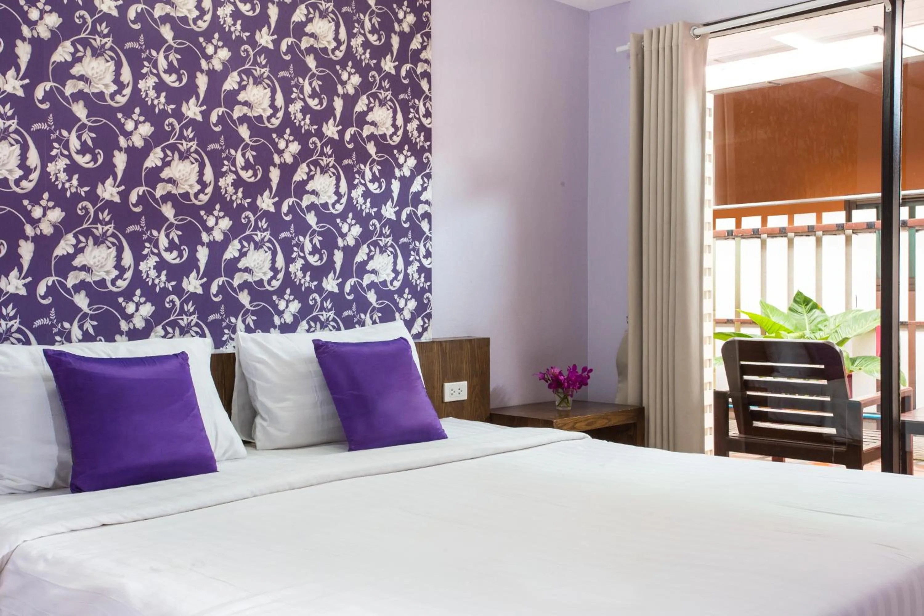 Decorative detail, Bed in Ibiza House Phi Phi