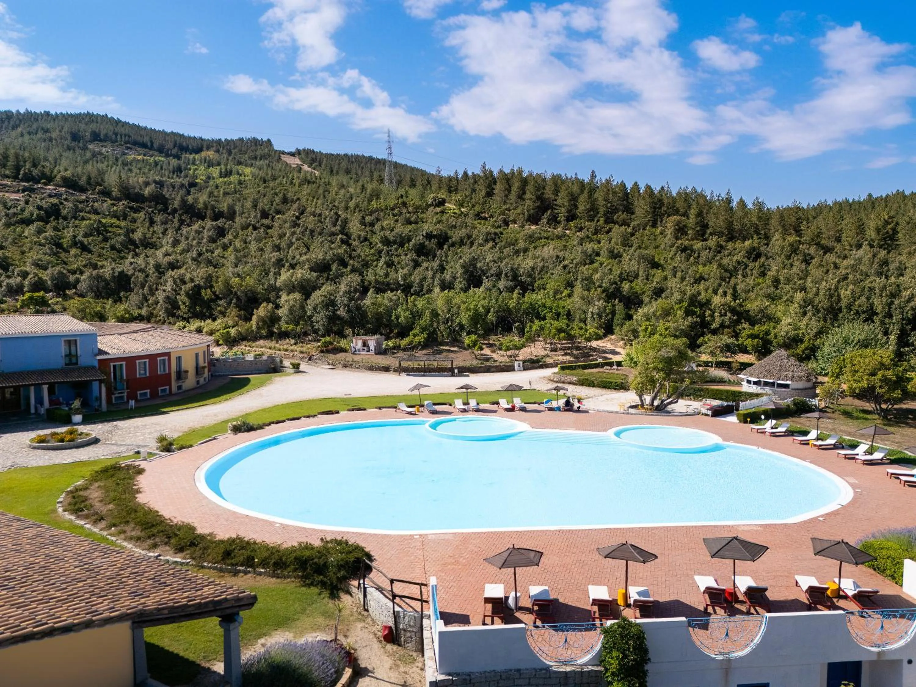 Swimming pool in HOTEL ORLANDO Sardegna