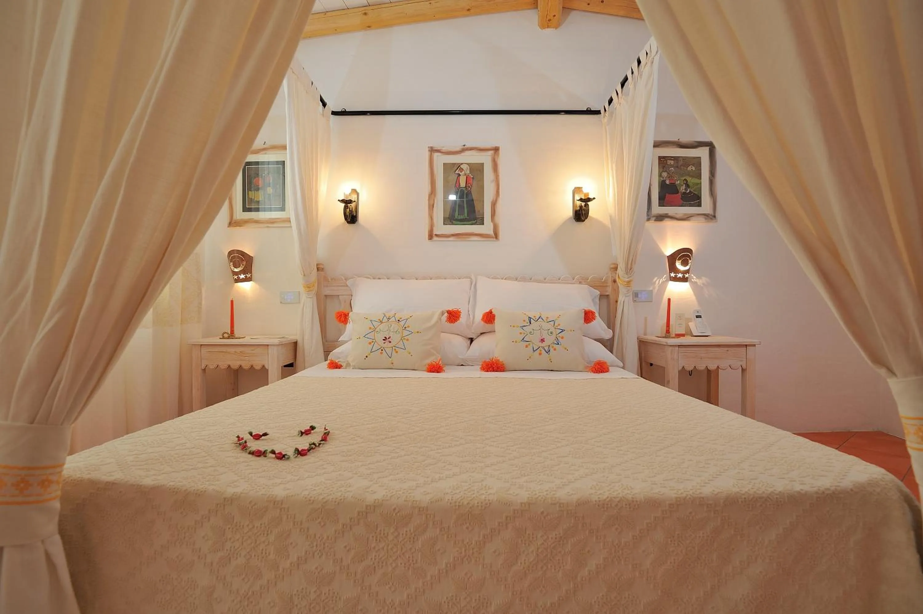 Bedroom, Bed in HOTEL ORLANDO Sardegna