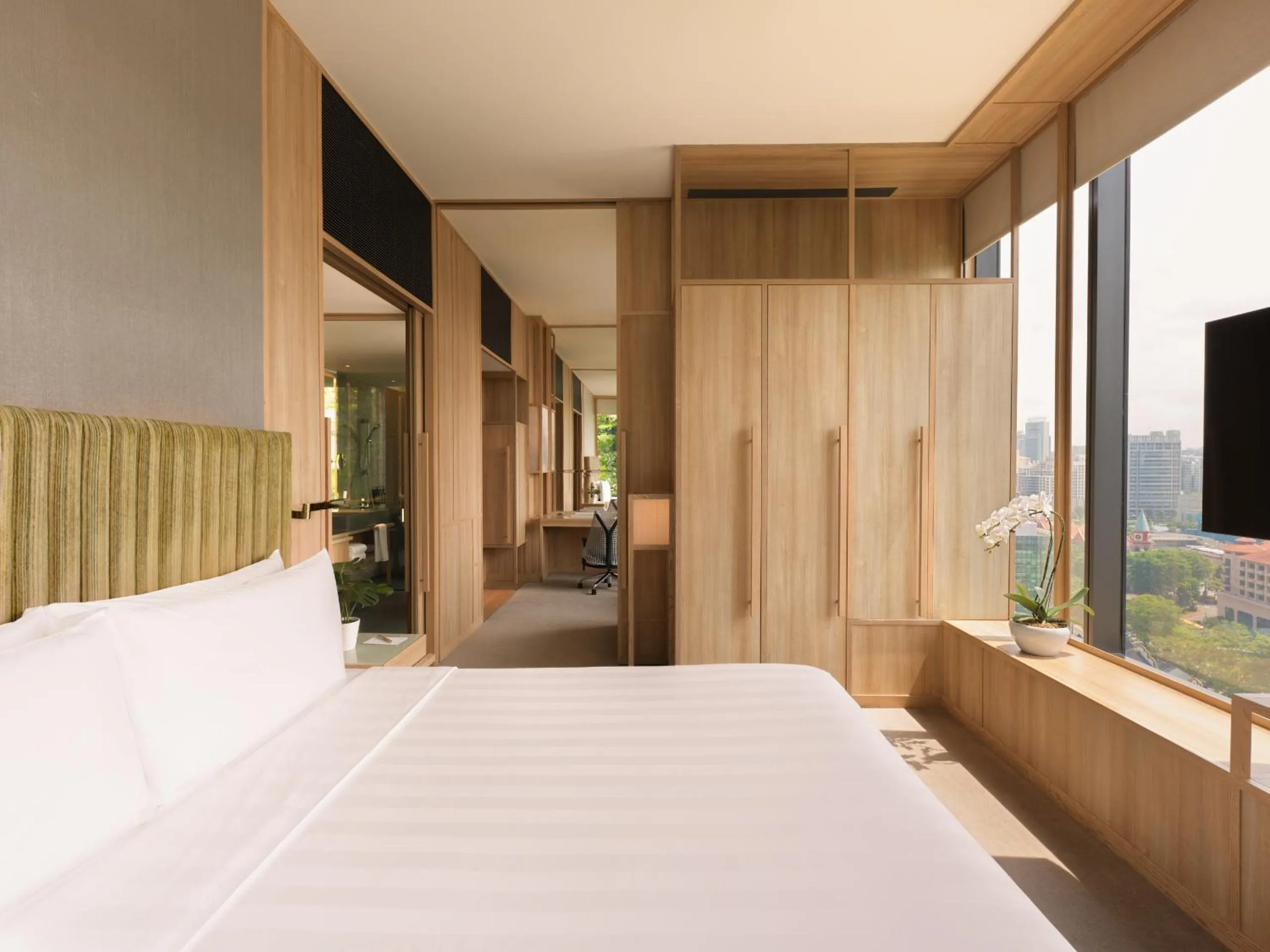 Bedroom, Bed in PARKROYAL COLLECTION Pickering, Singapore