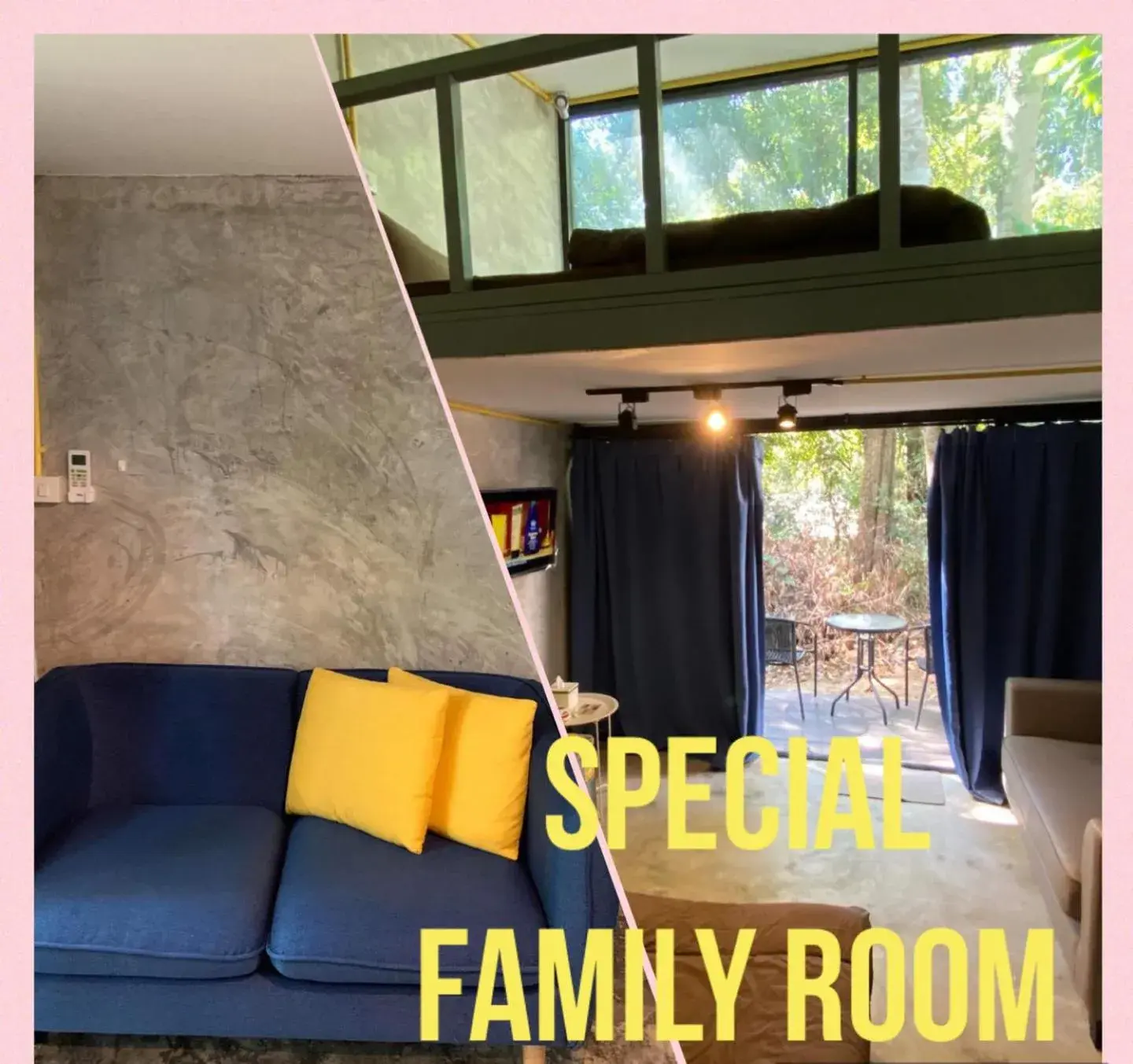 Family Room - single occupancy in BeachBox@Koh Сhang Family Room - single occupancy in BeachBox@Koh Сhang