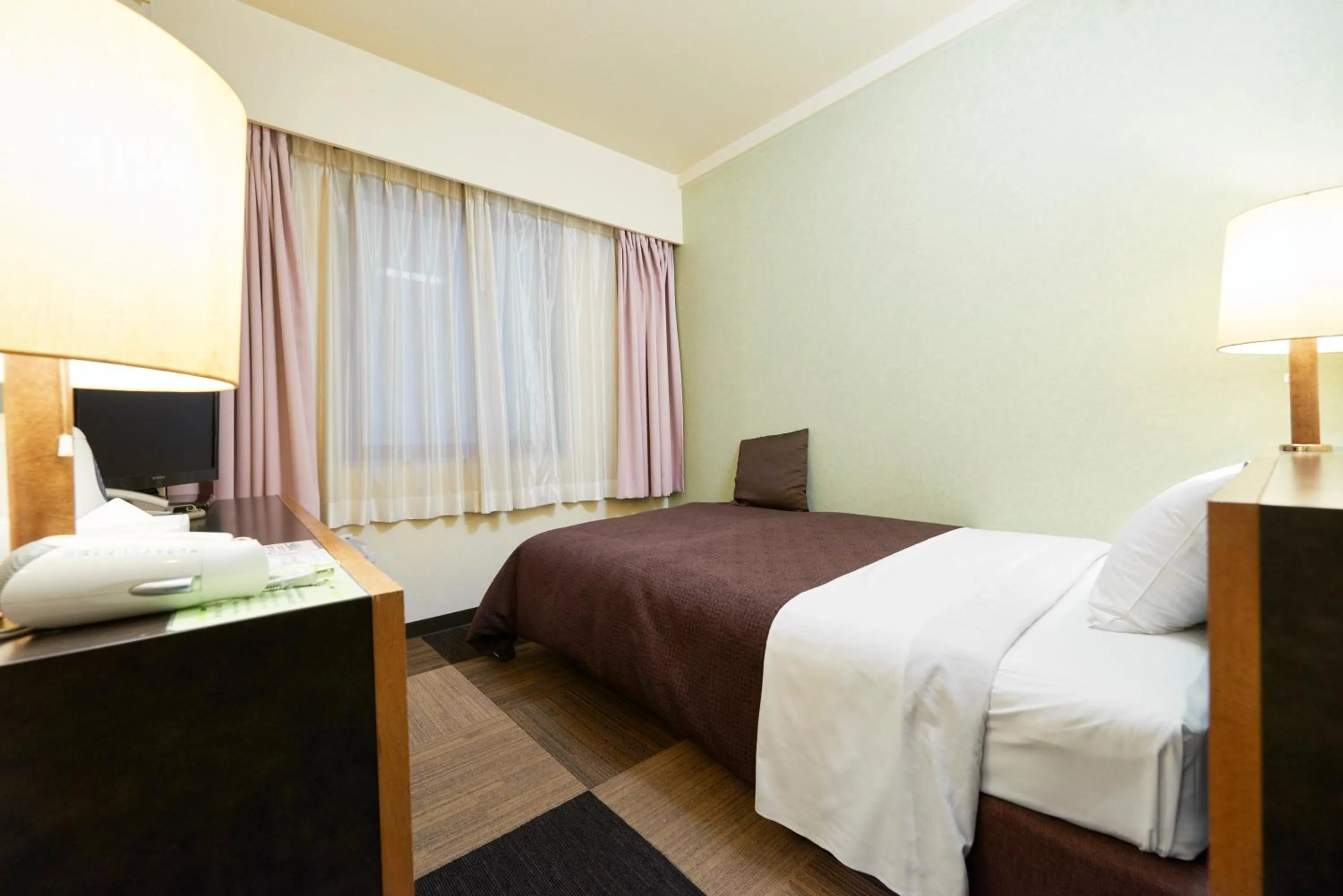 Bed in Select inn Iwaki Ekimae