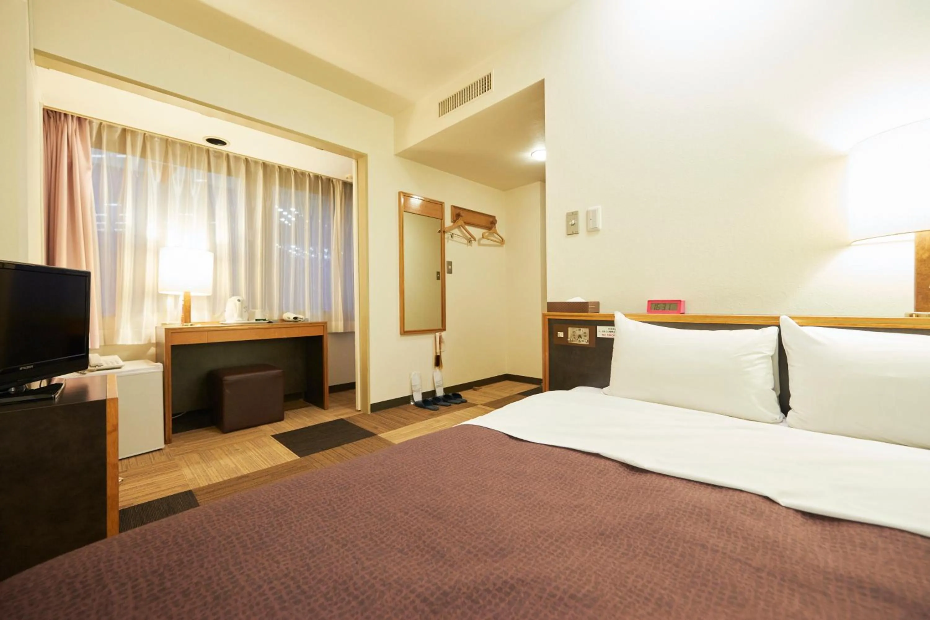 Bed in Select inn Iwaki Ekimae