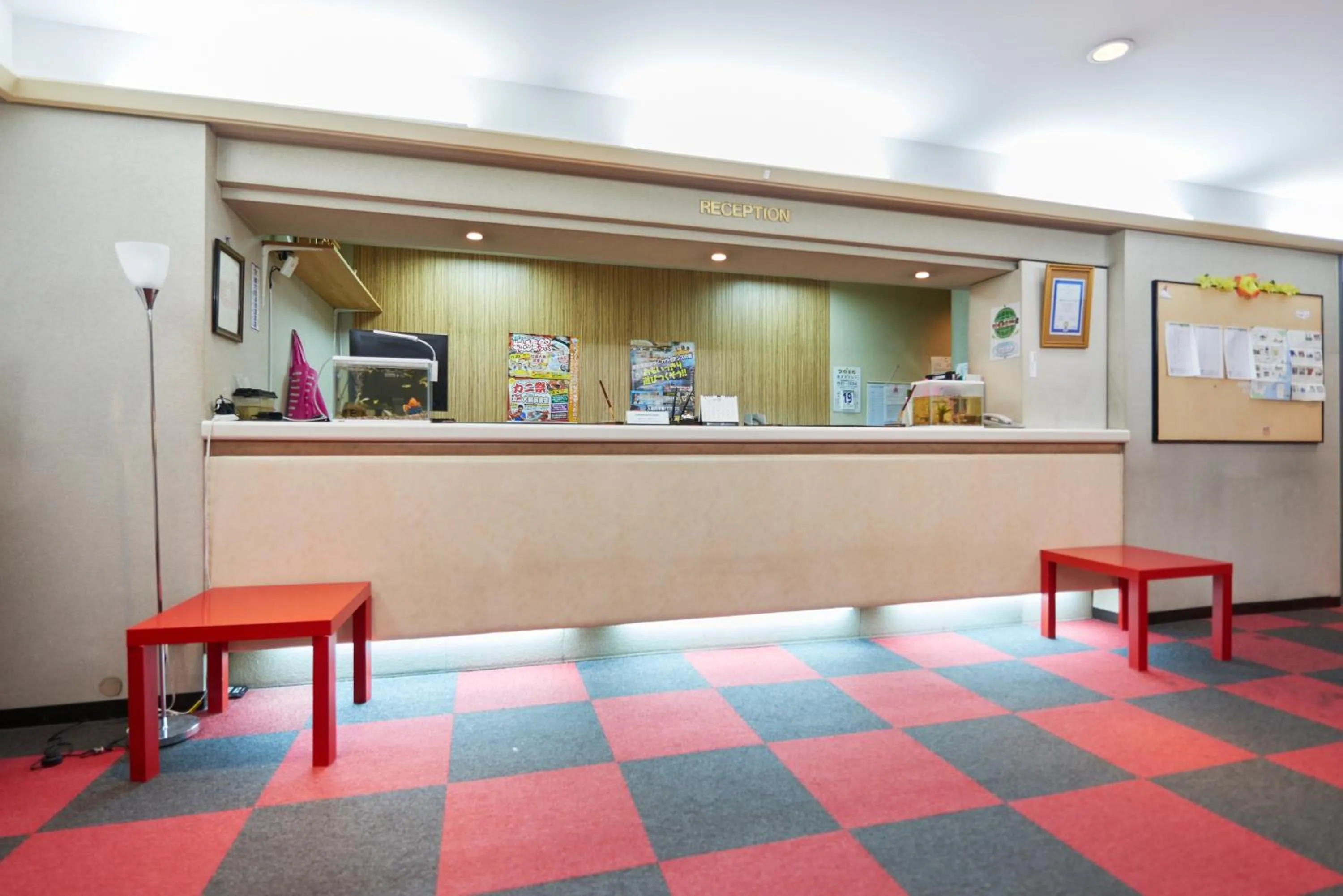 Lobby or reception in Select inn Iwaki Ekimae