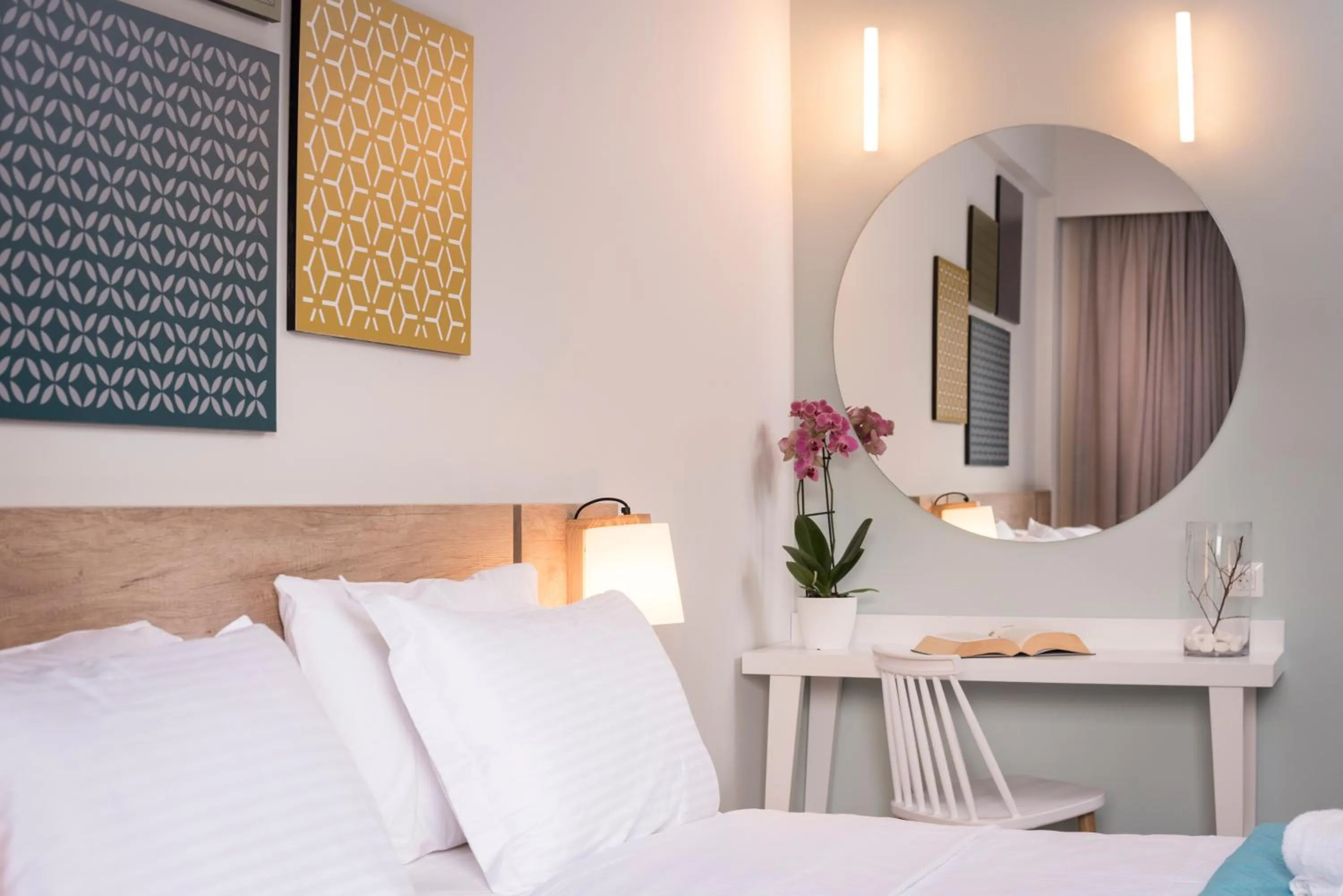 Photo of the whole room, Bed in IRINI STALOS Apartments