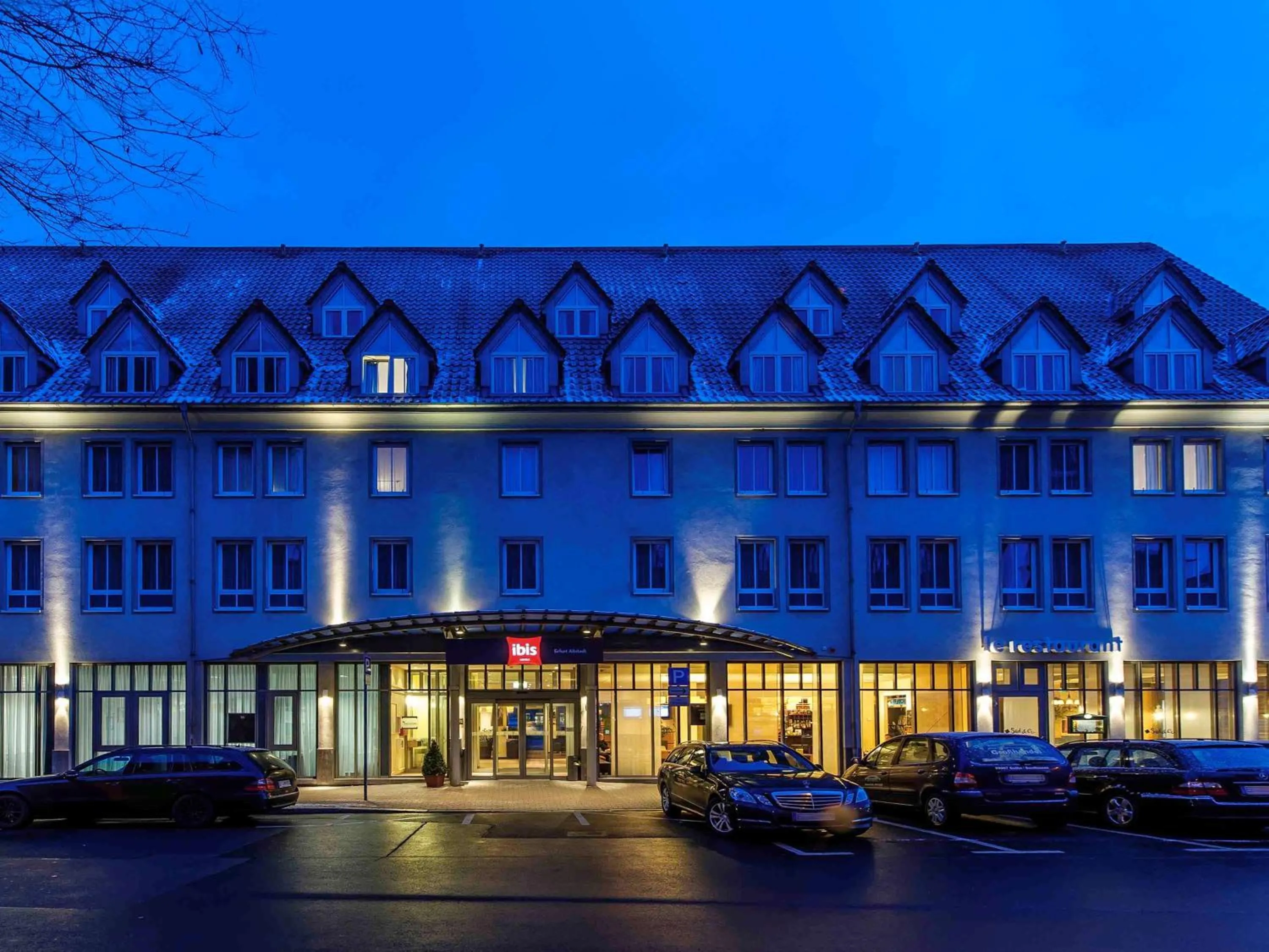 Property building in ibis Hotel Erfurt Altstadt