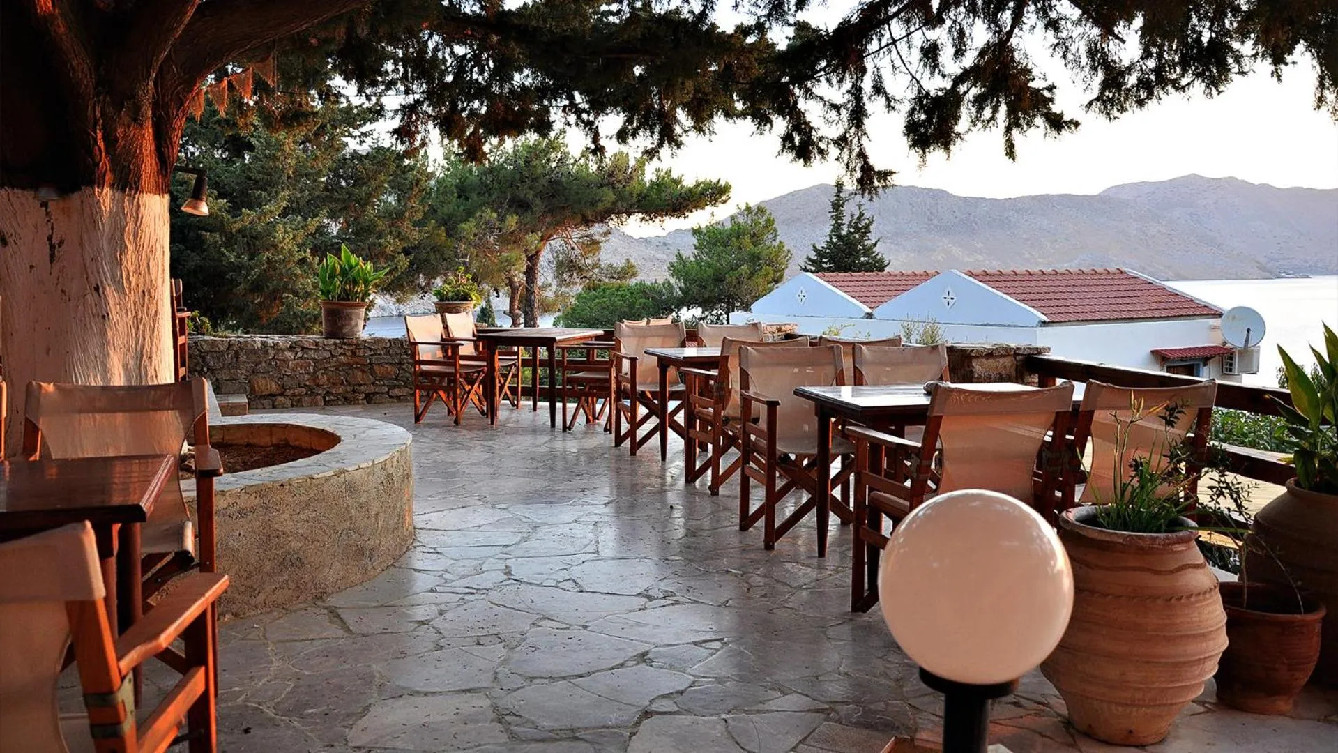 Decorative detail in Niriides Hotel Apartments