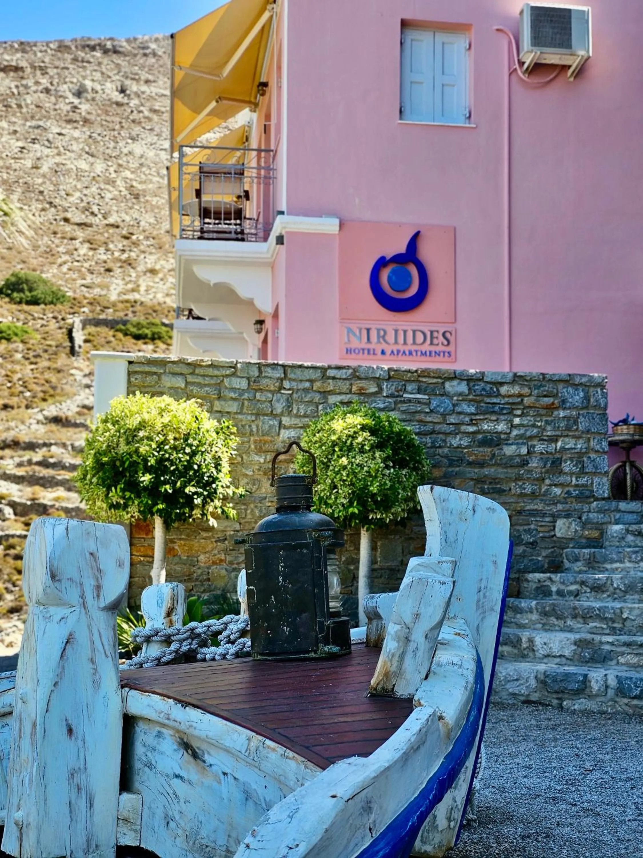 Property building in Niriides Hotel Apartments