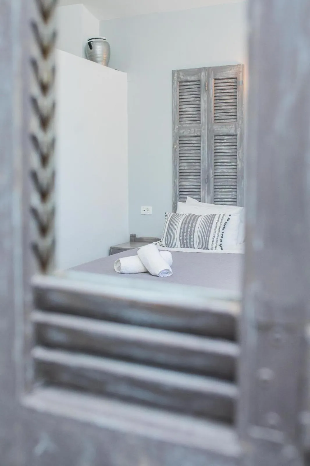 Bedroom, Bed in Niriides Hotel Apartments