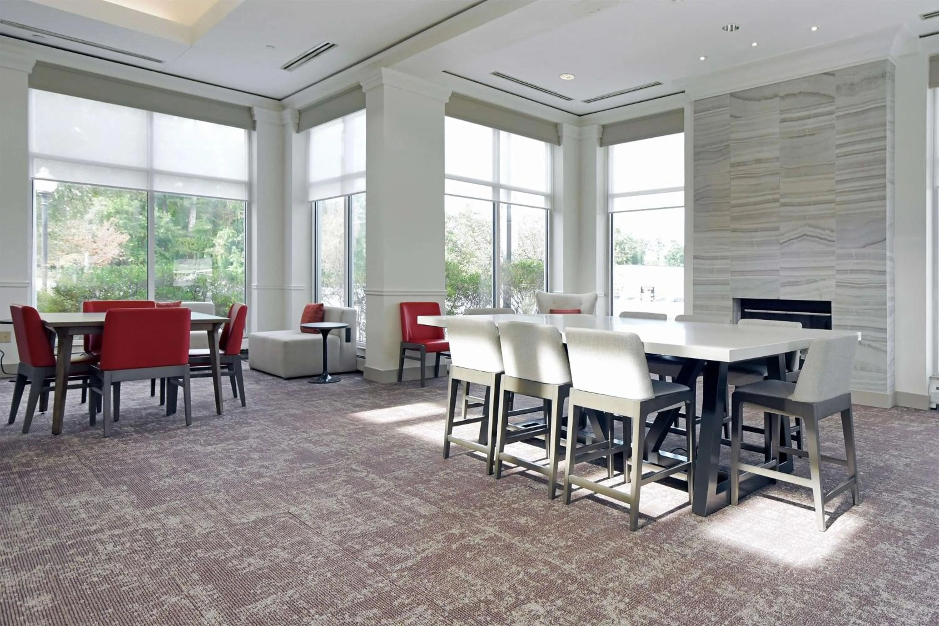 Lobby or reception in Hilton Garden Inn Saratoga Springs