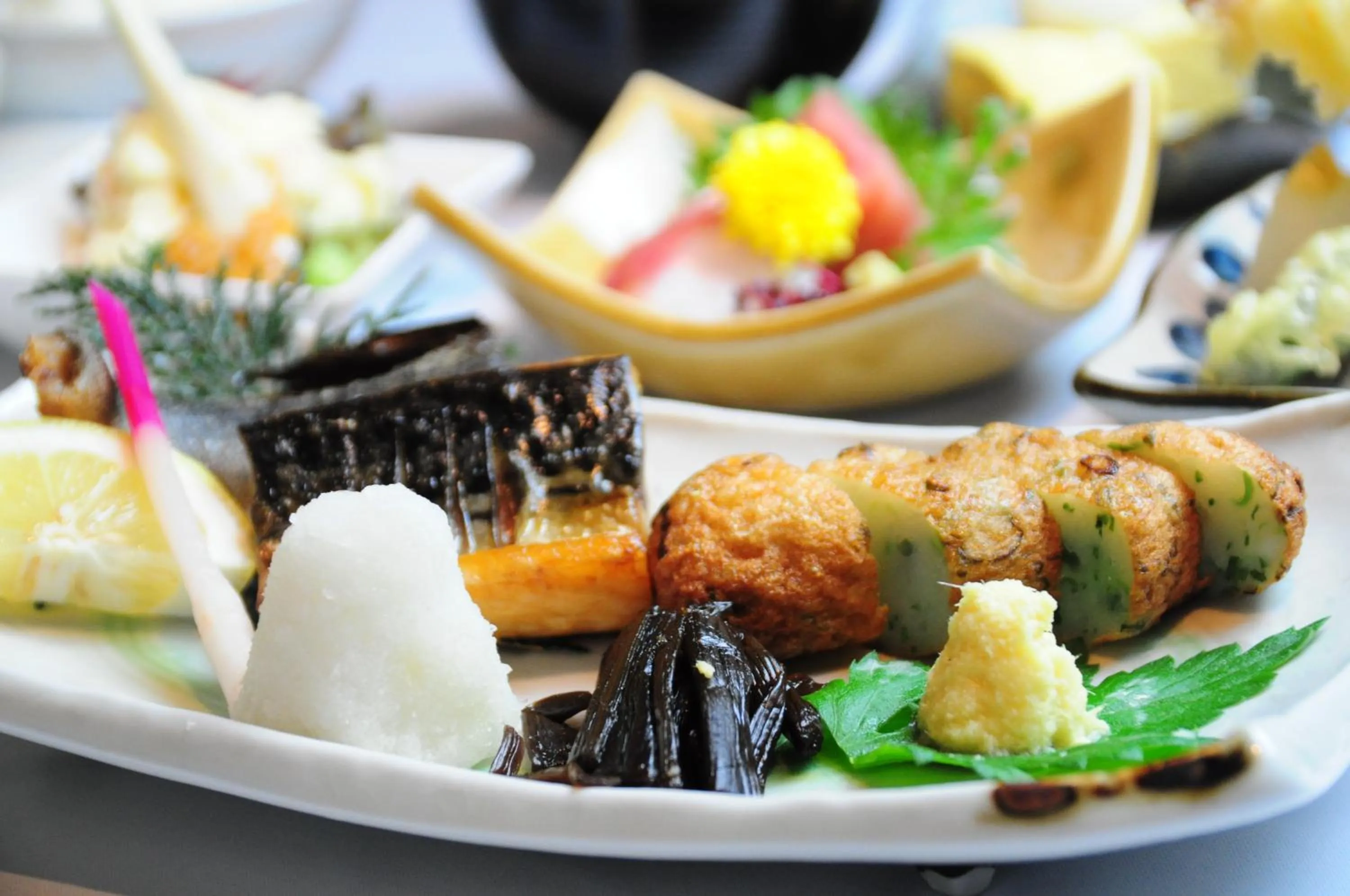 Food in Kadoya Hotel