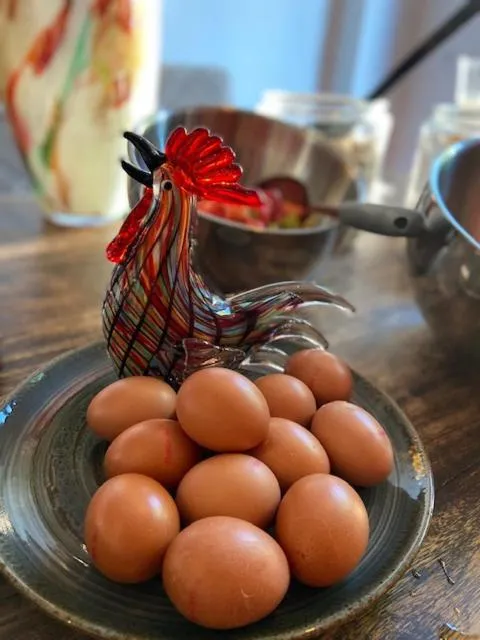 Continental breakfast in Hostellerie Horst