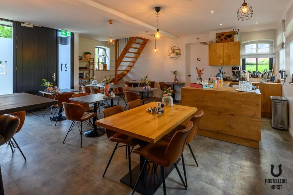 Kitchen or kitchenette in Hostellerie Horst