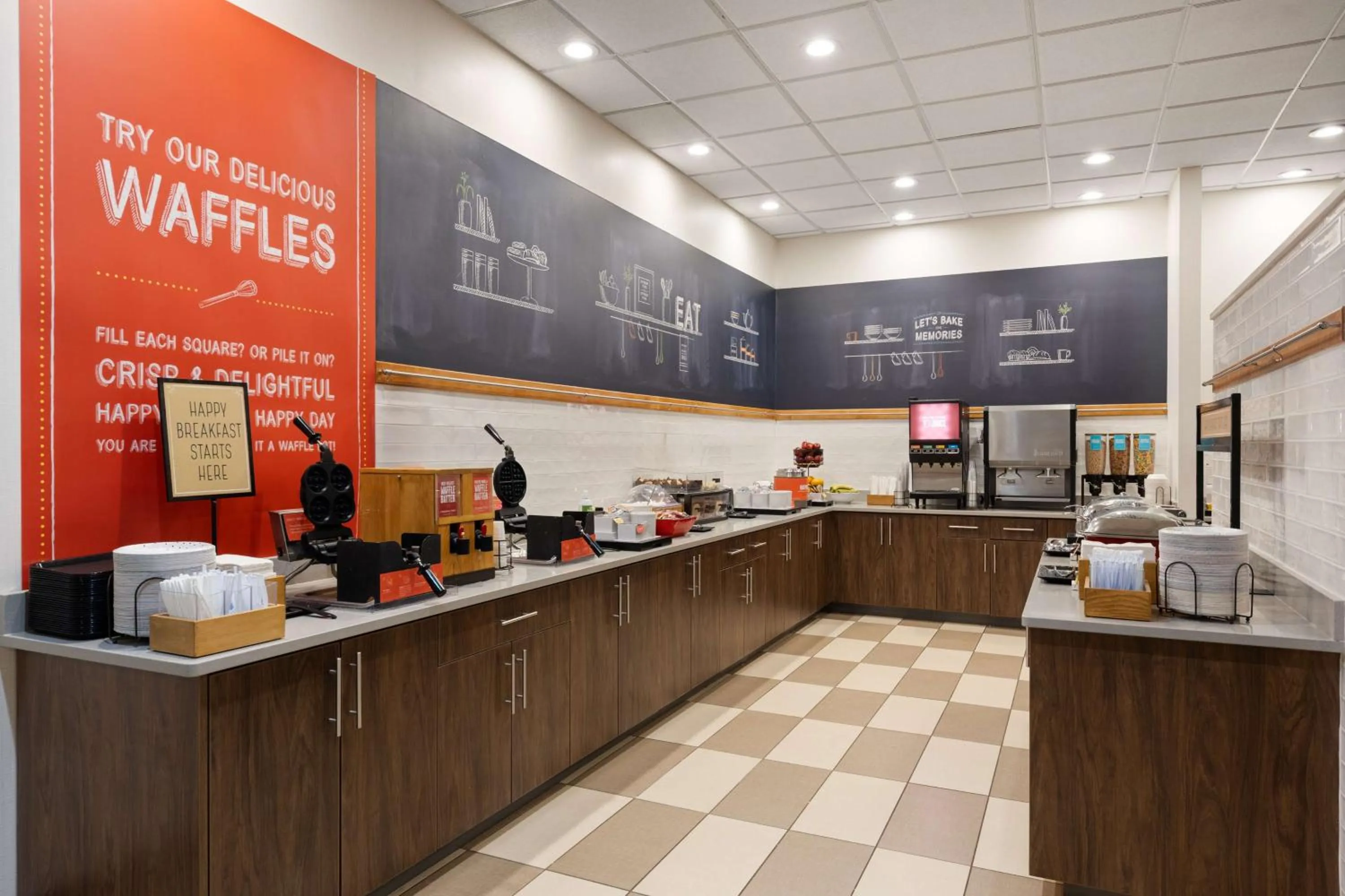 Breakfast in Hampton Inn Spokane Airport