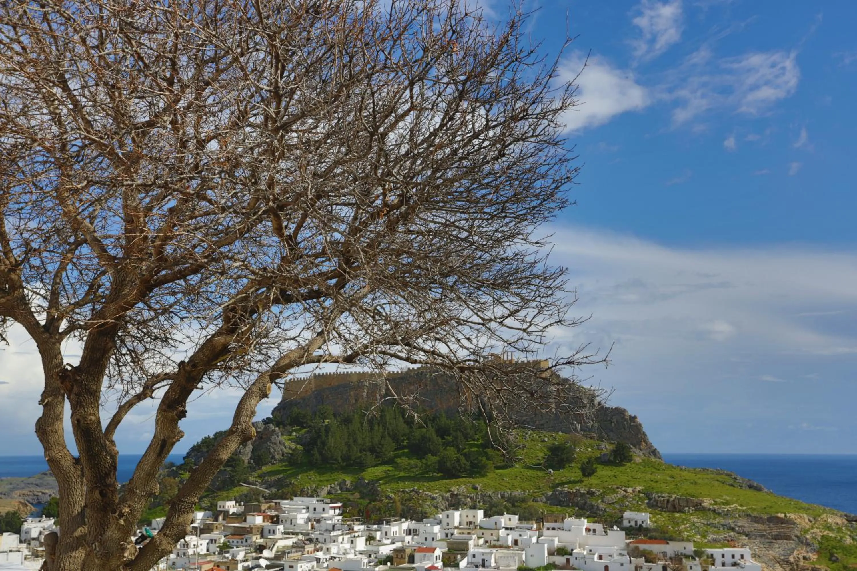 View (from property/room) in Little Lindos Sea View Studios