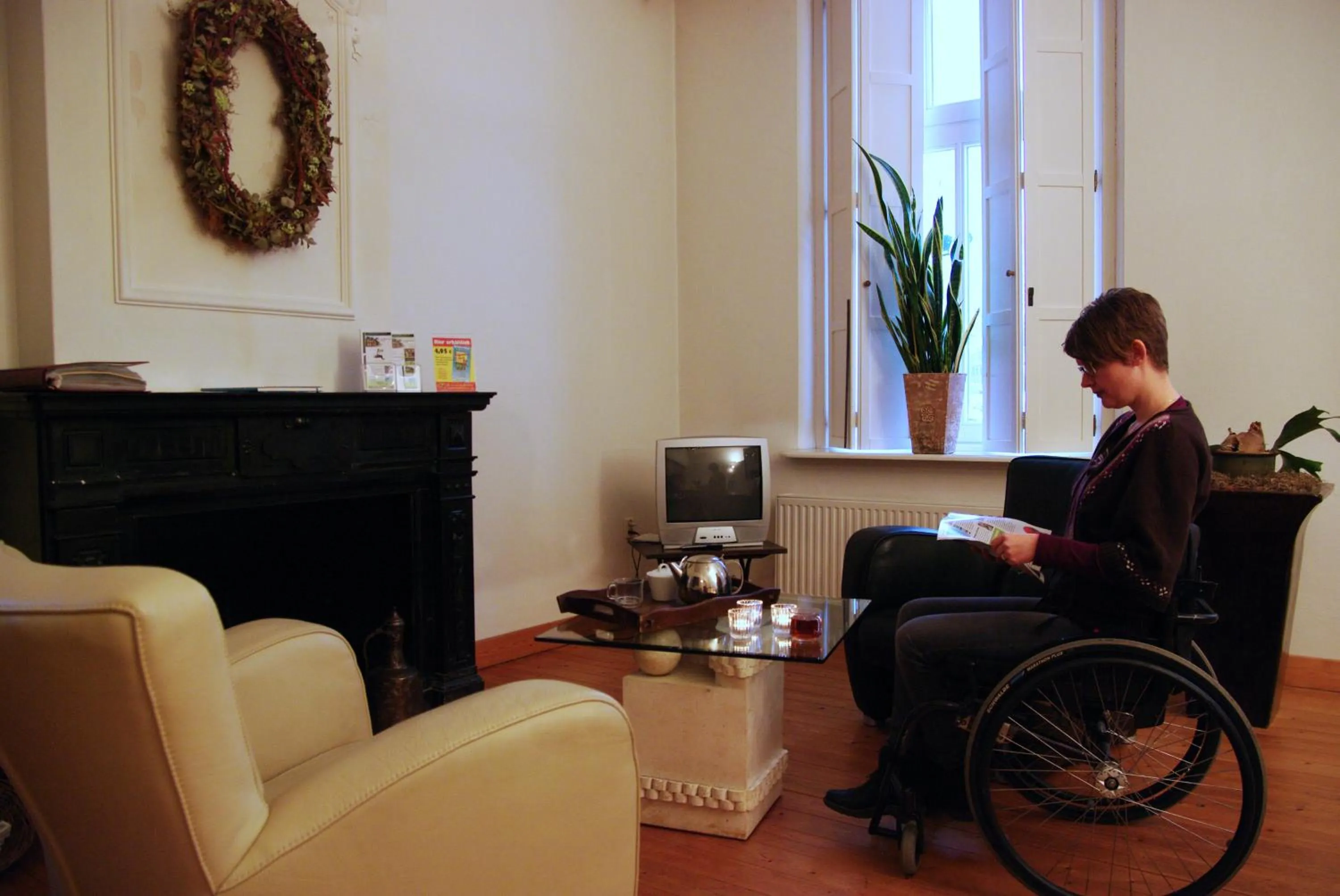 Living room in Vakantie Meerlo