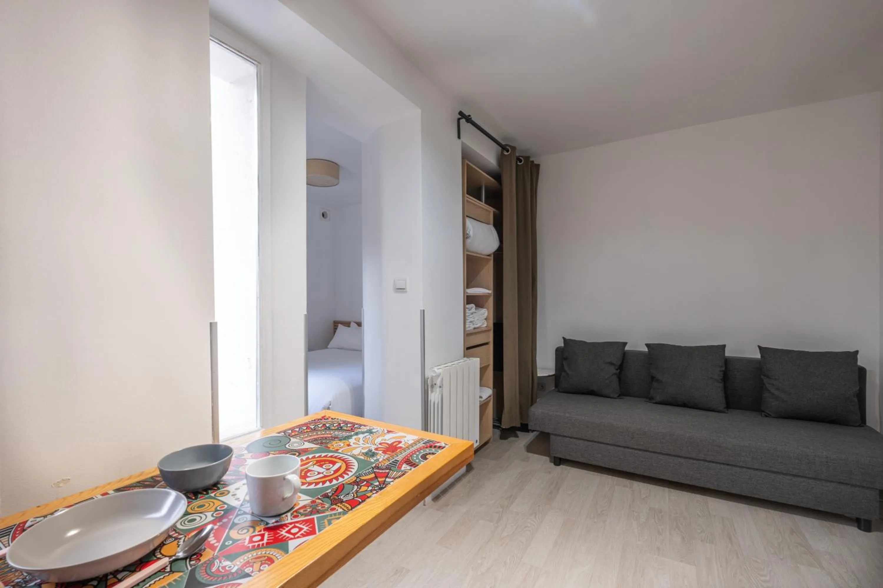 Living room in Résidence Clignancourt