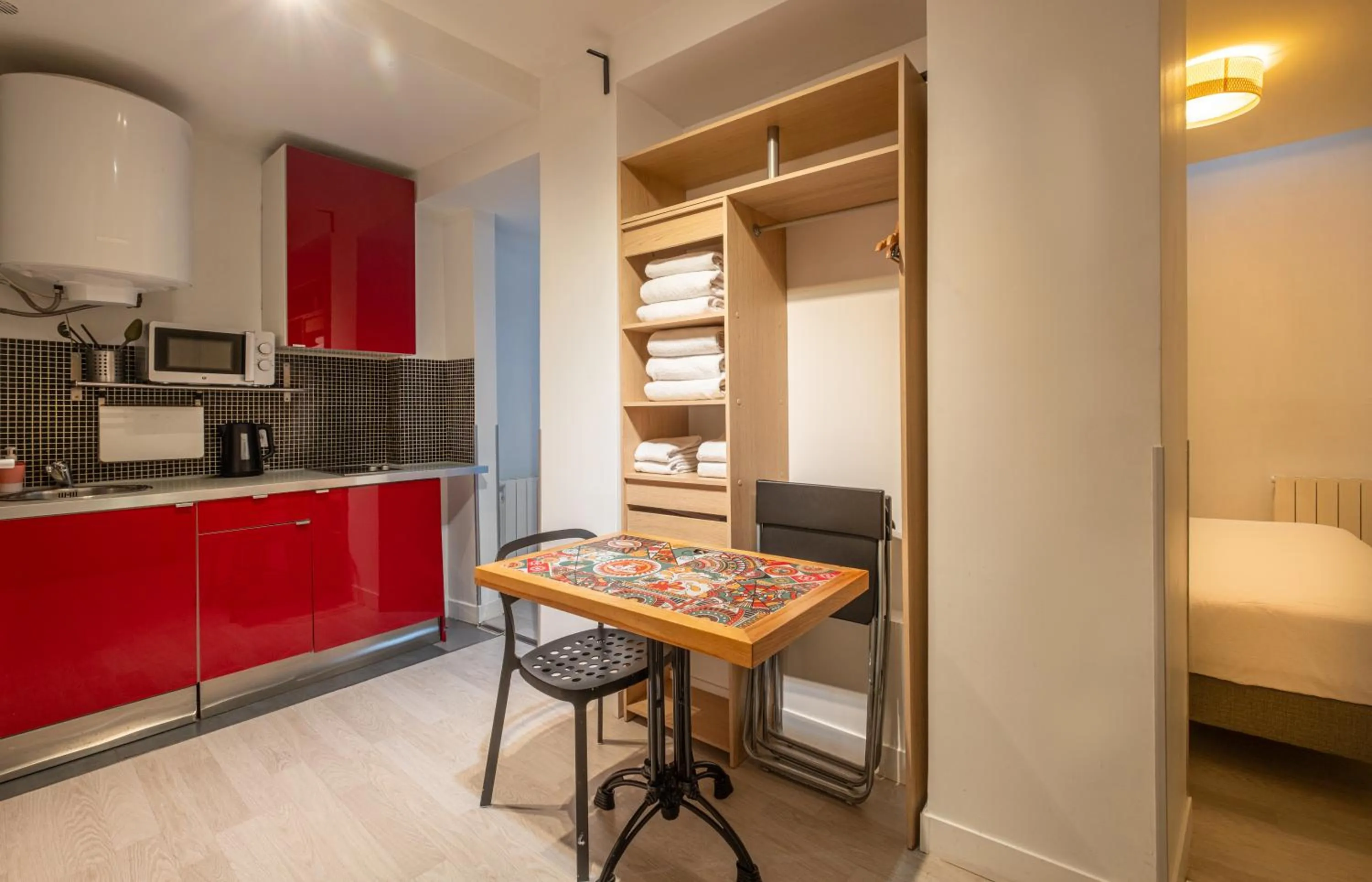 Kitchen or kitchenette in Résidence Clignancourt