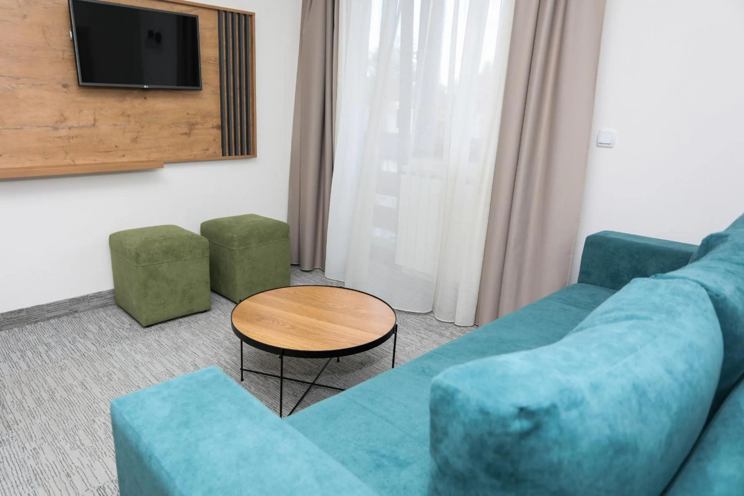 Seating area in Hotel Board