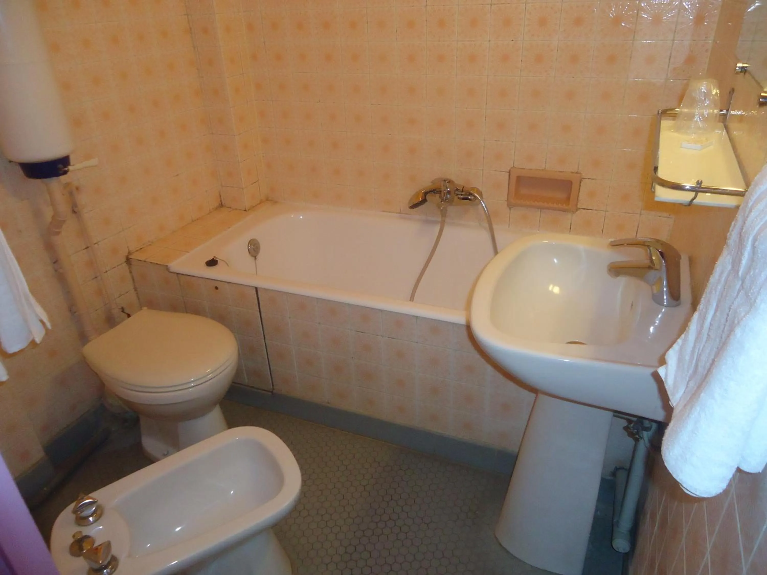 Bathroom in Hotel des Belges