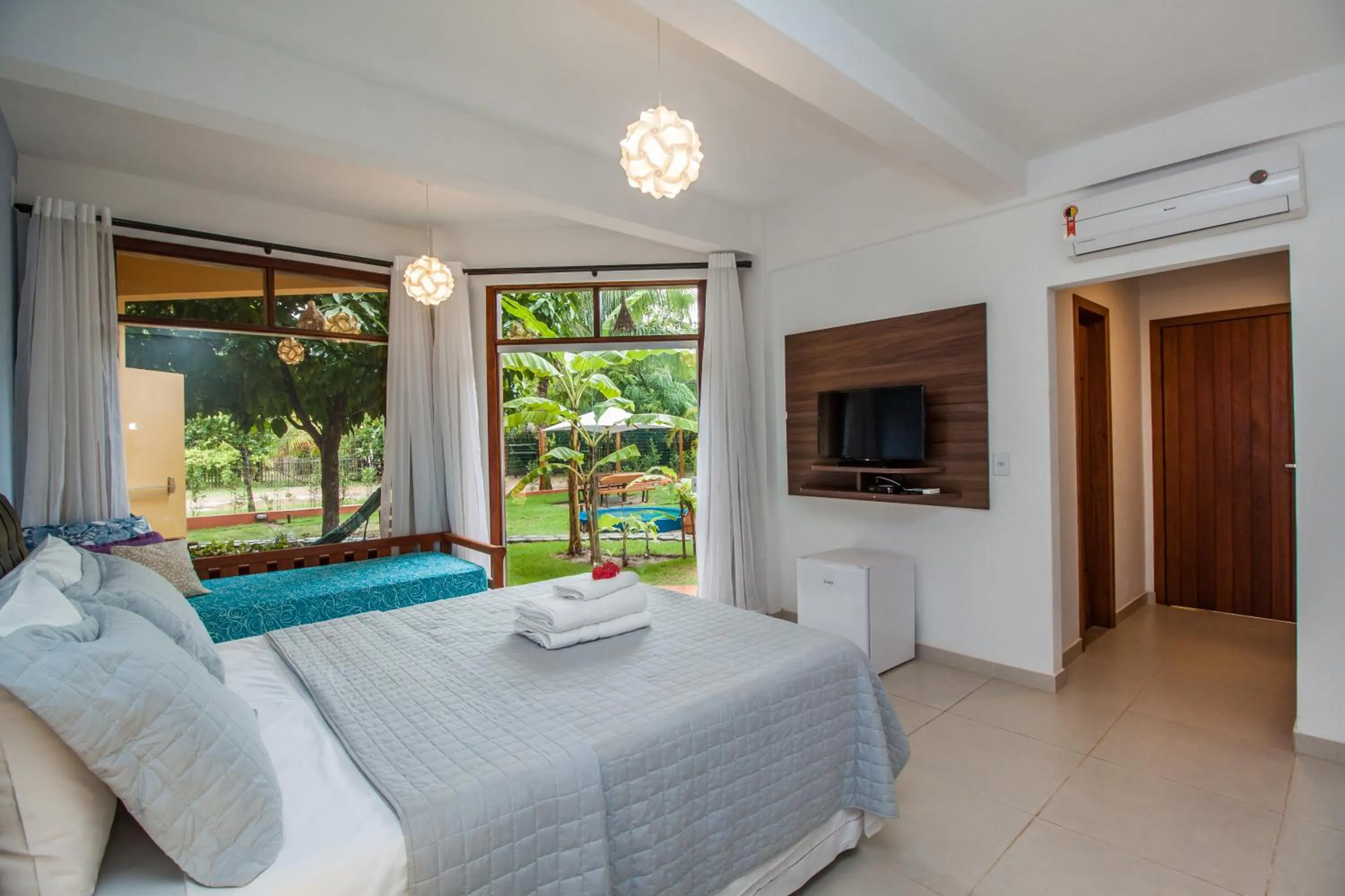 Photo of the whole room, Bed in Pousada Espaço do Sagui - Taipu de Fora