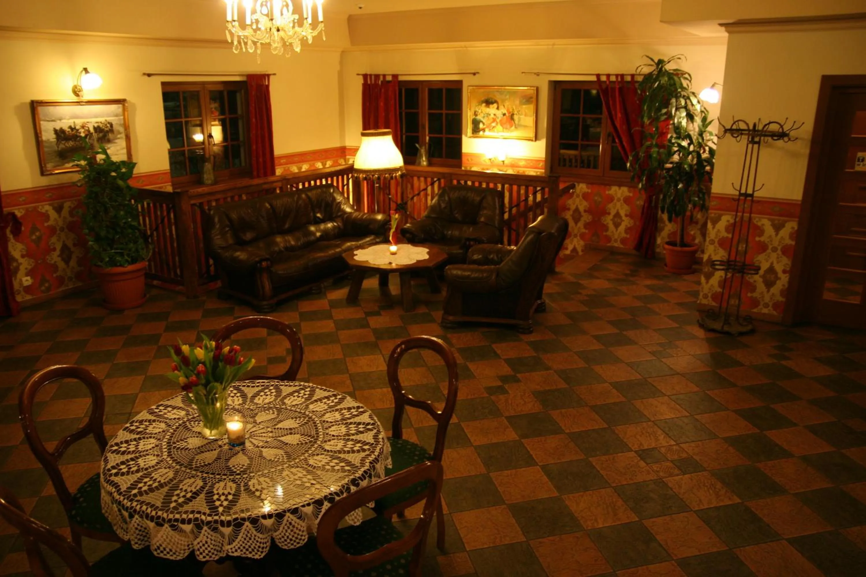 Lounge or bar in Hotel Karolinka