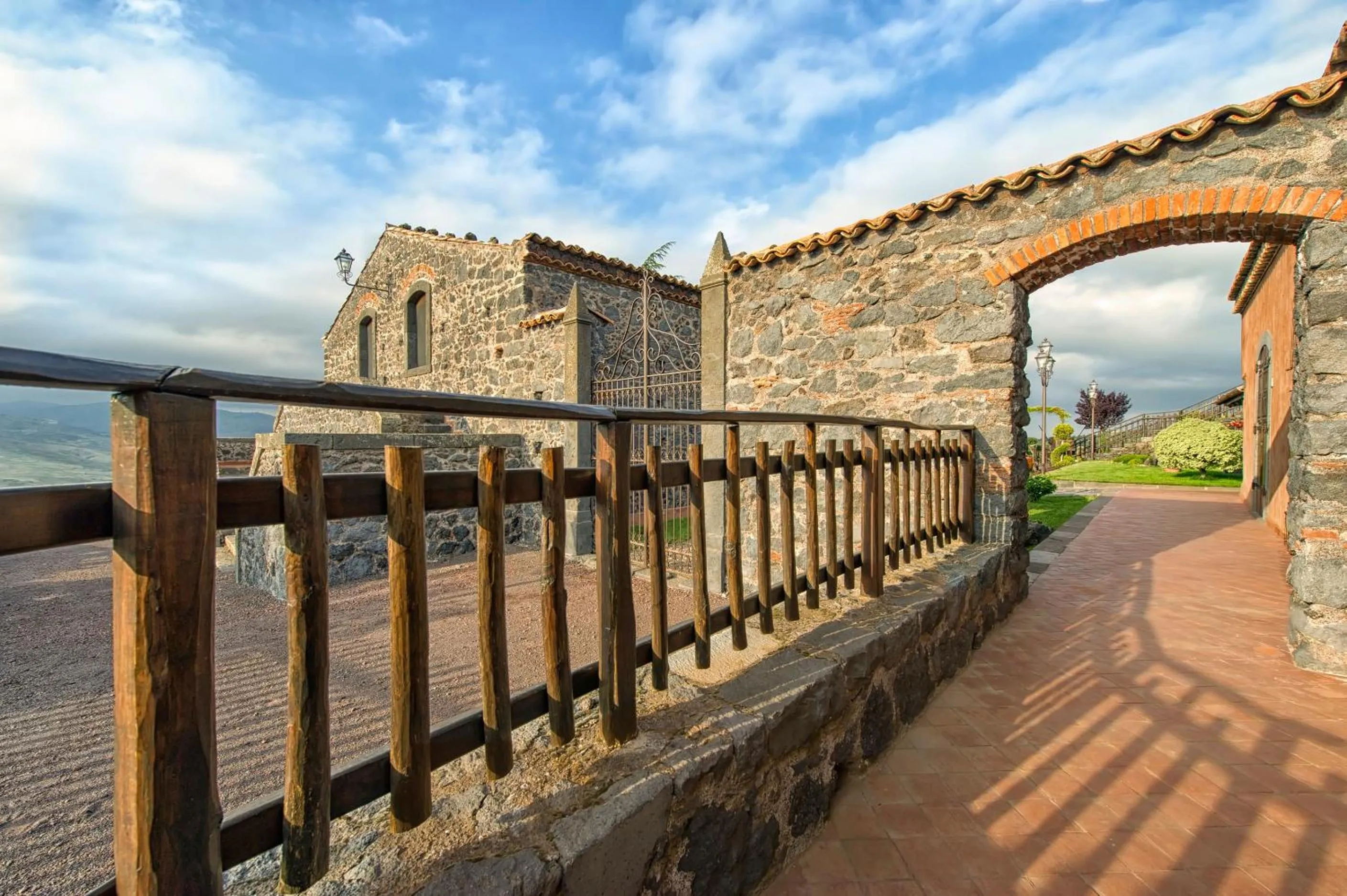 Property building in Etna Quota Mille Boutique Hotel, Typical Sicilian Food & Wine