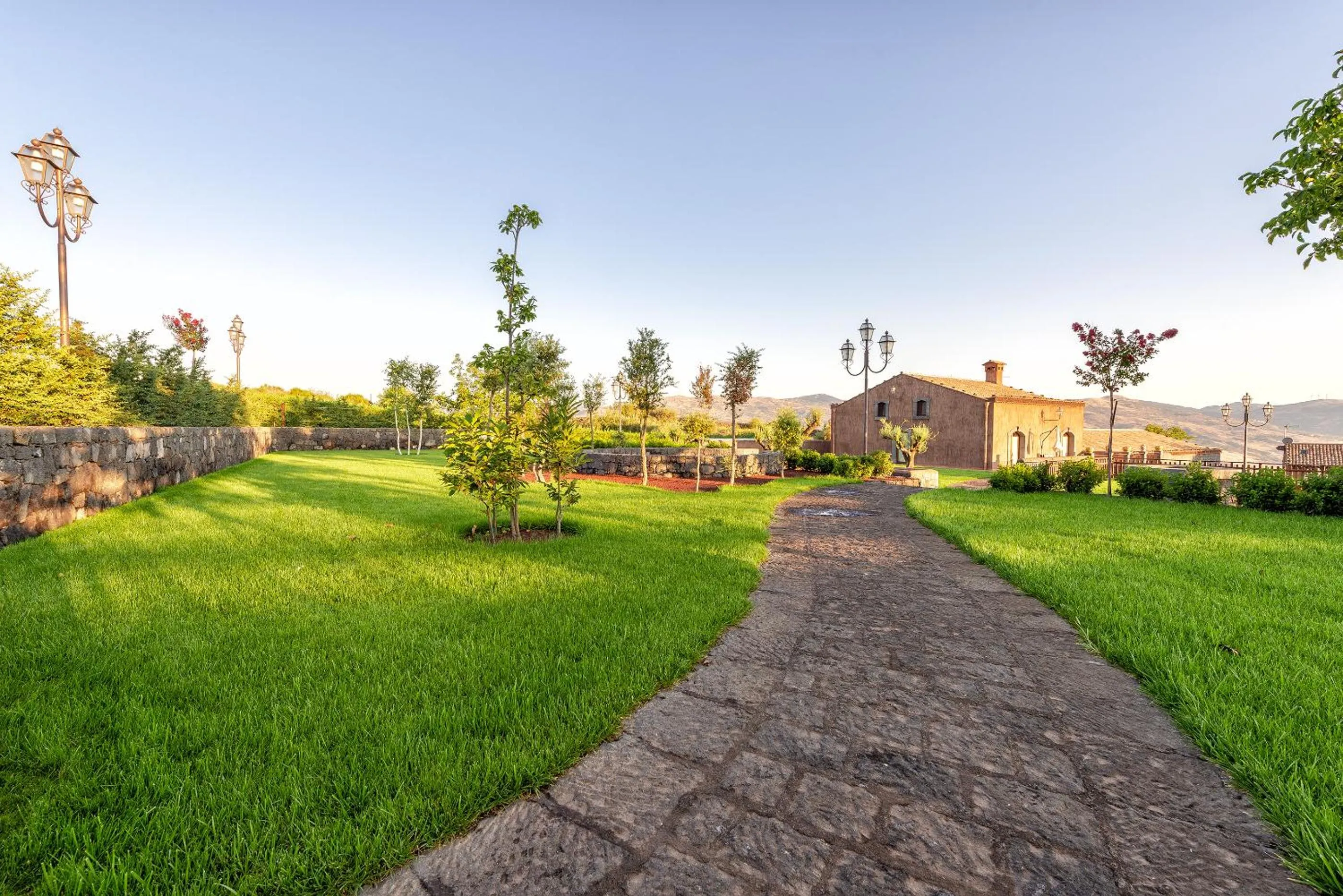 Garden in Etna Quota Mille Boutique Hotel, Typical Sicilian Food & Wine