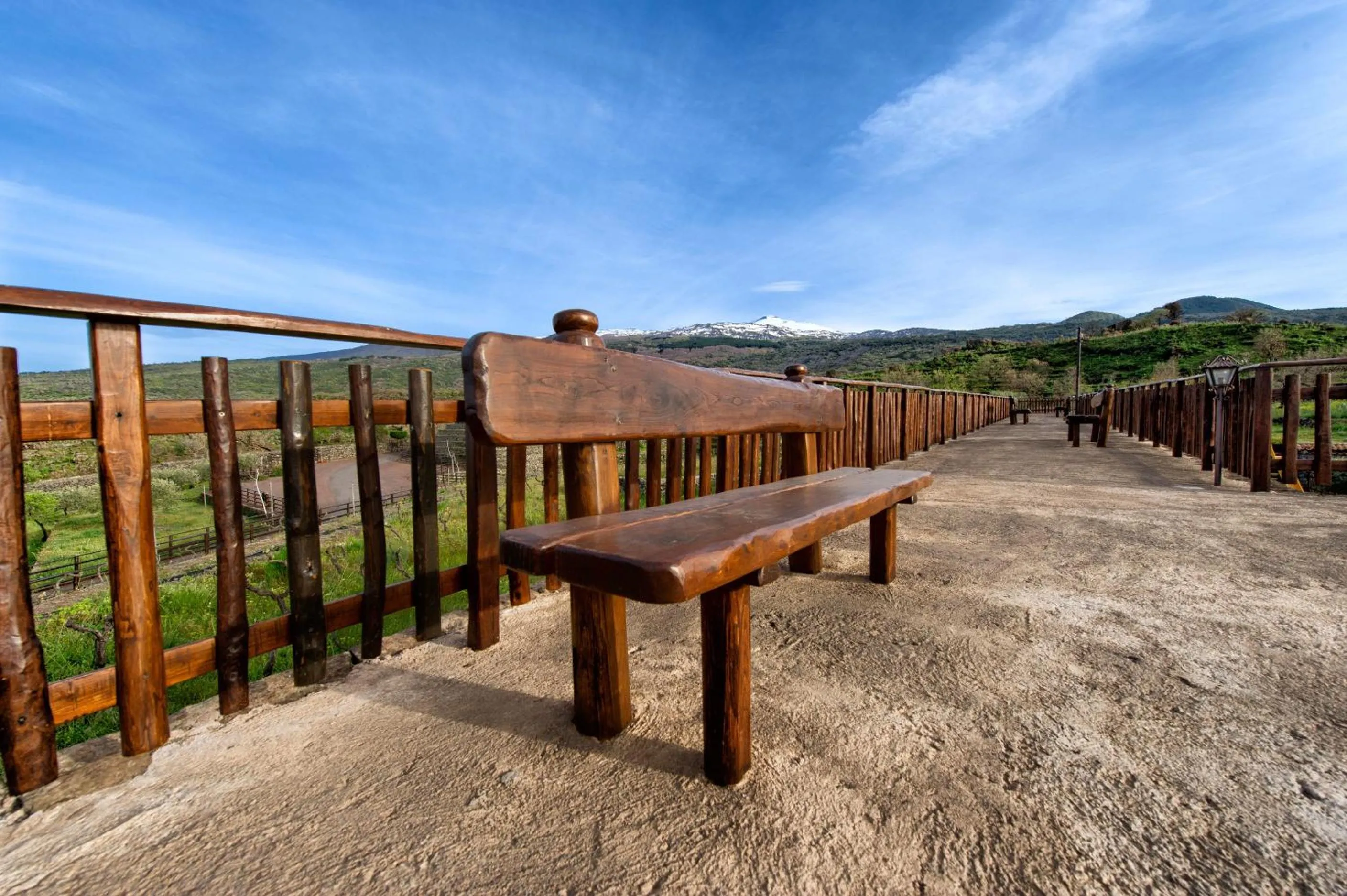 Natural landscape in Etna Quota Mille Boutique Hotel, Typical Sicilian Food & Wine