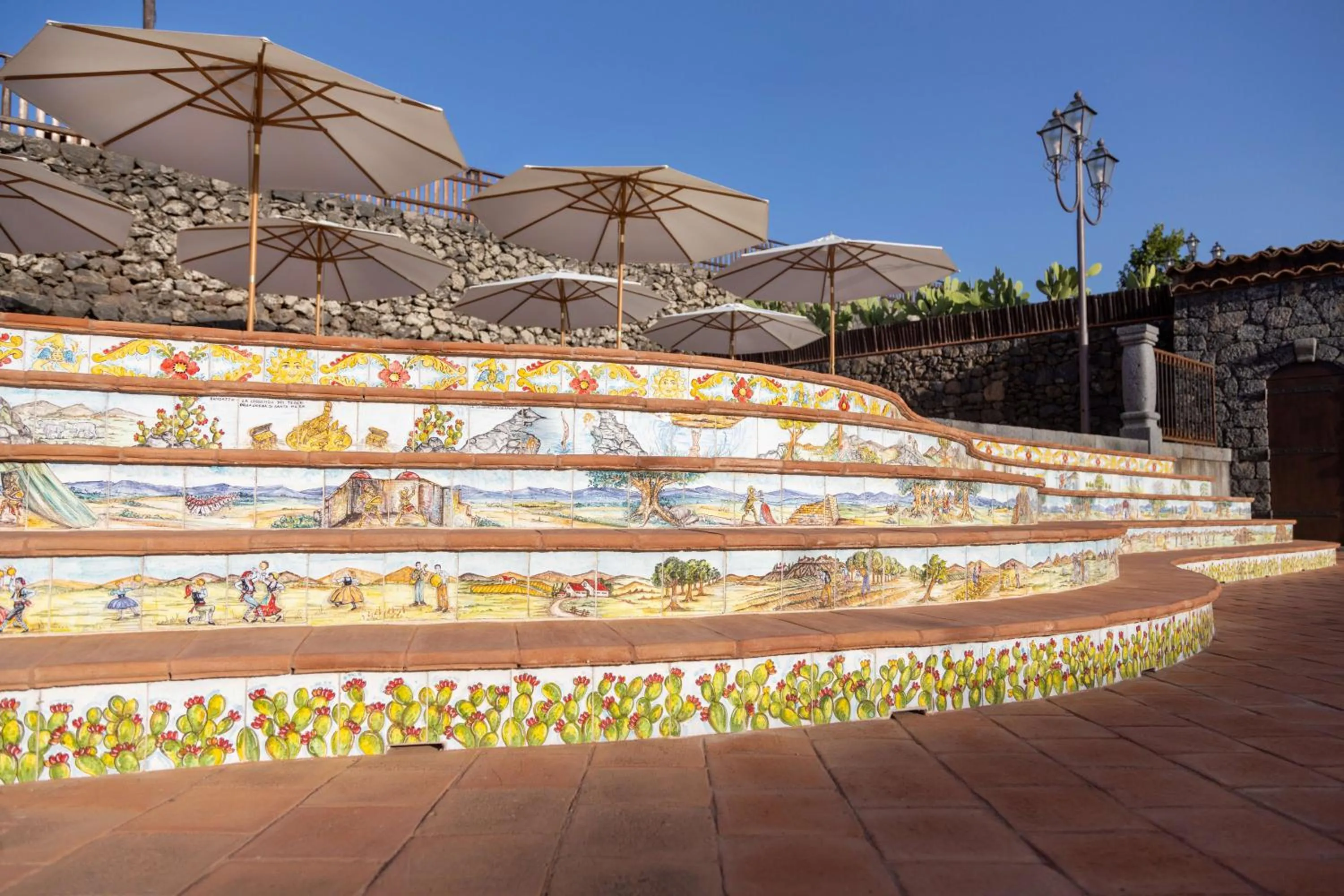 Solarium in Etna Quota Mille Boutique Hotel, Typical Sicilian Food & Wine