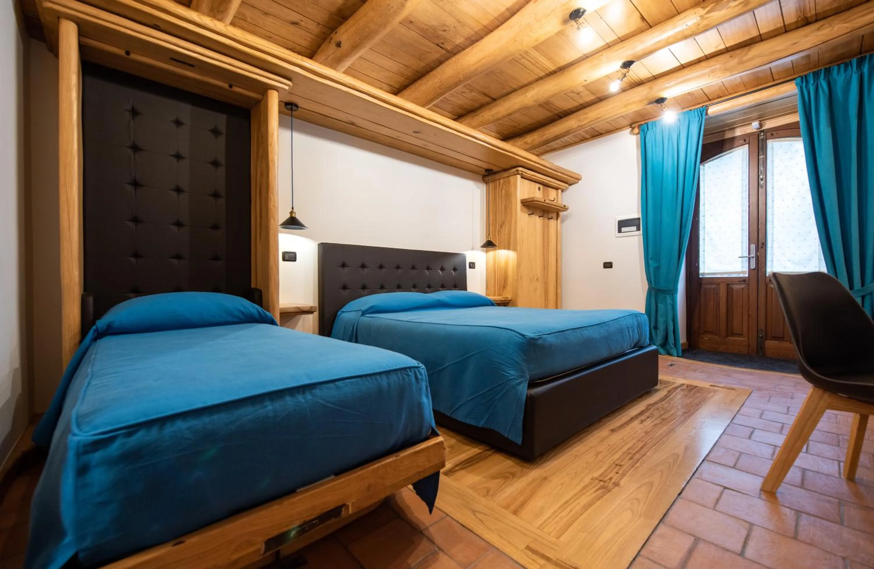 Bed in Etna Quota Mille Boutique Hotel, Typical Sicilian Food & Wine