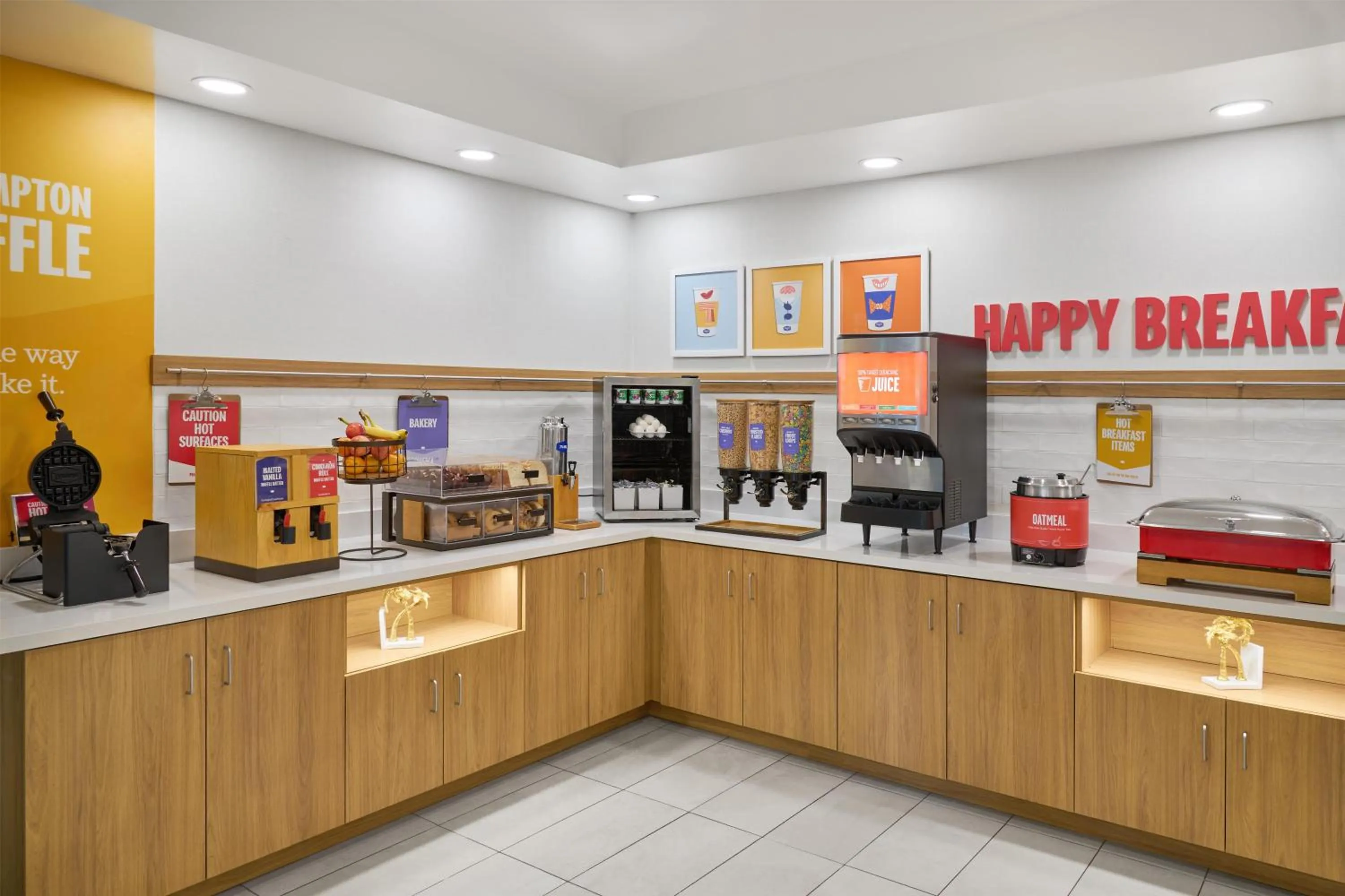 Breakfast in Hampton Inn Fort Lauderdale Plantation