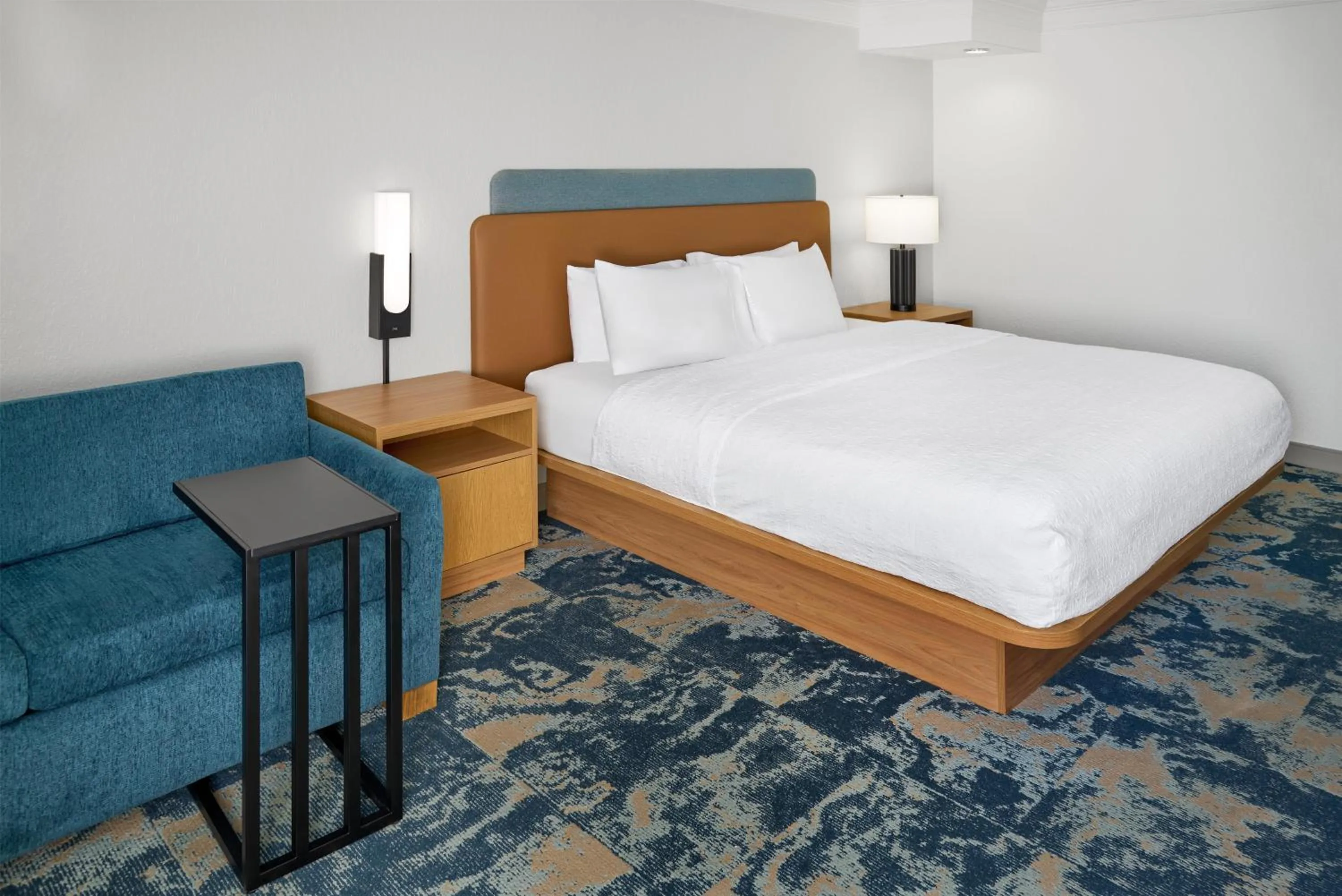 Living room, Bed in Hampton Inn Fort Lauderdale Plantation