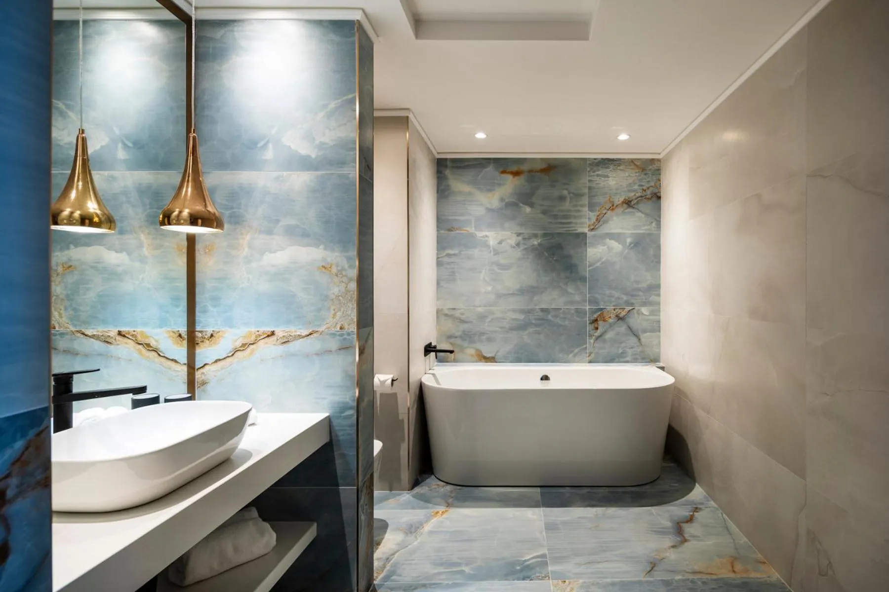 Shower in Admiral Hotel - Ultra All Inclusive & Private Beach