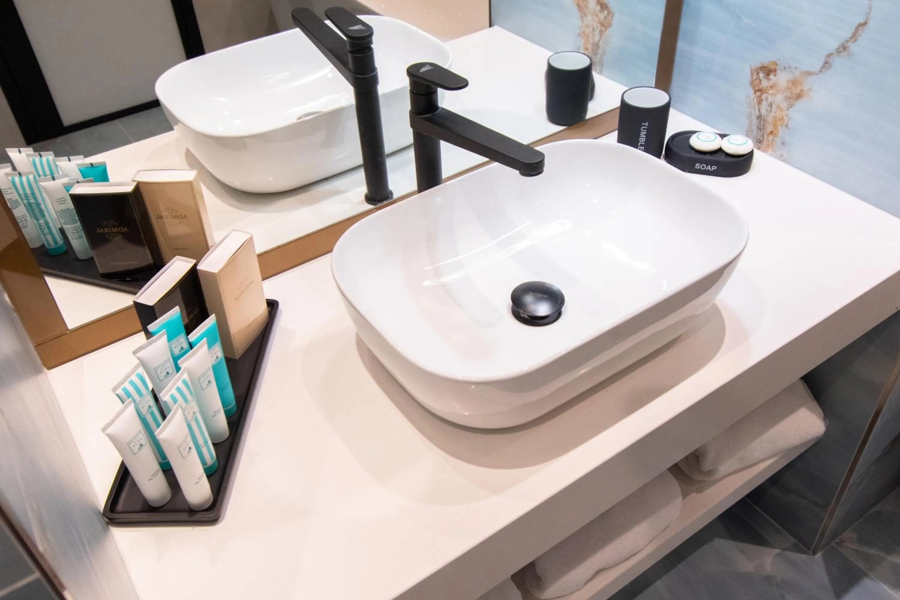 Bathroom in Admiral Hotel - Ultra All Inclusive & Private Beach