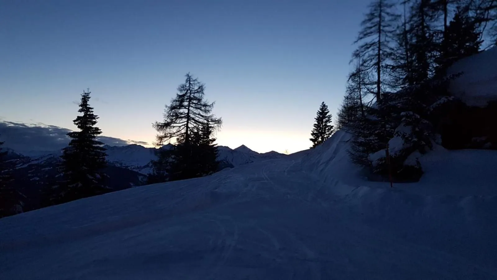 Winter in Ferienhaus Reinfrank