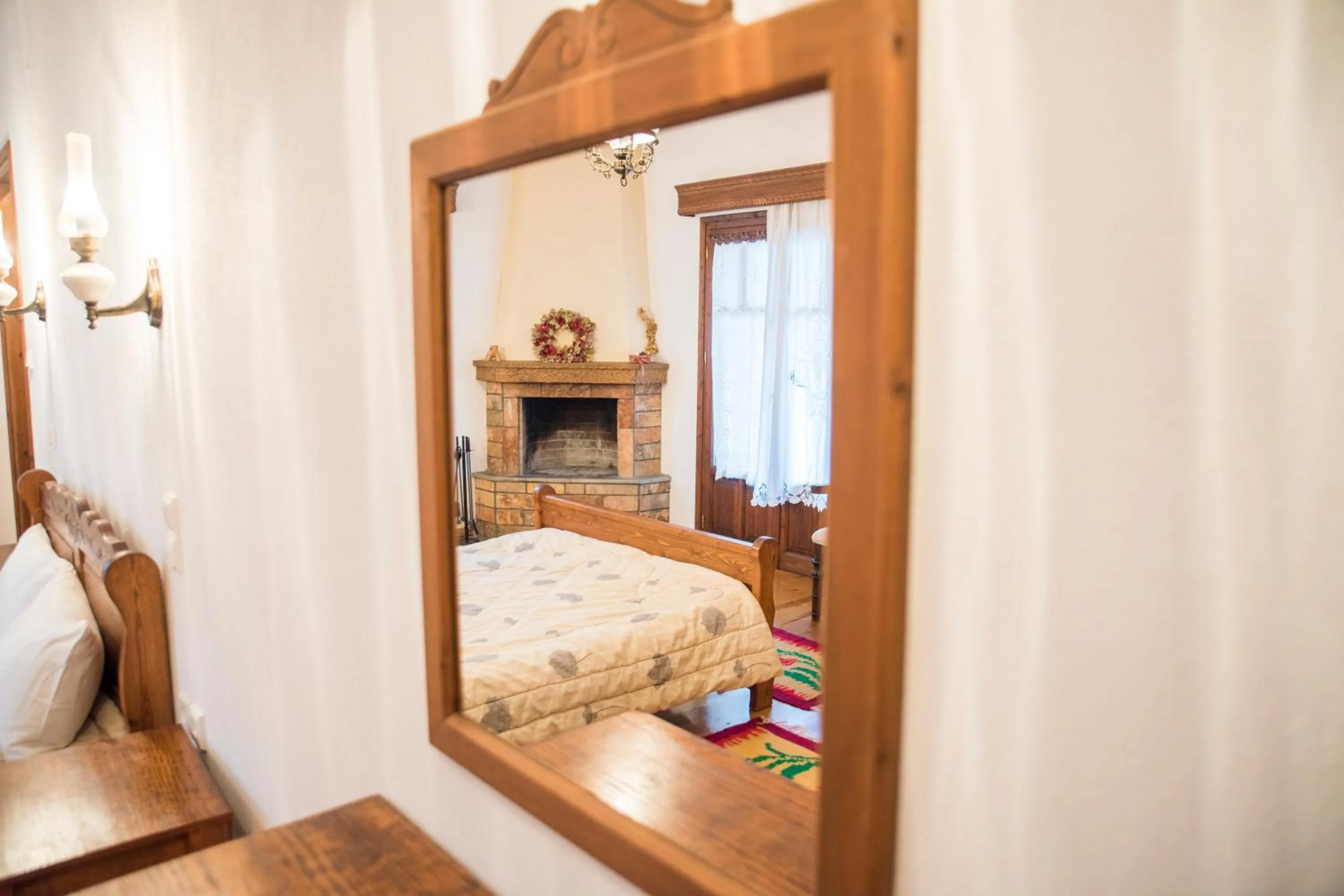 Bed in Archontiko Christodoulou