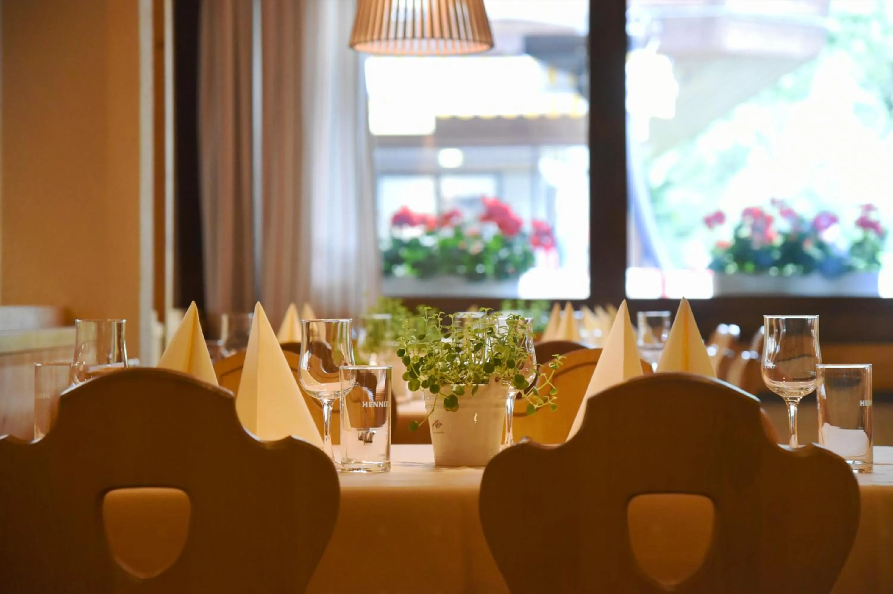 Restaurant/places to eat in Hotel Krone Lenk