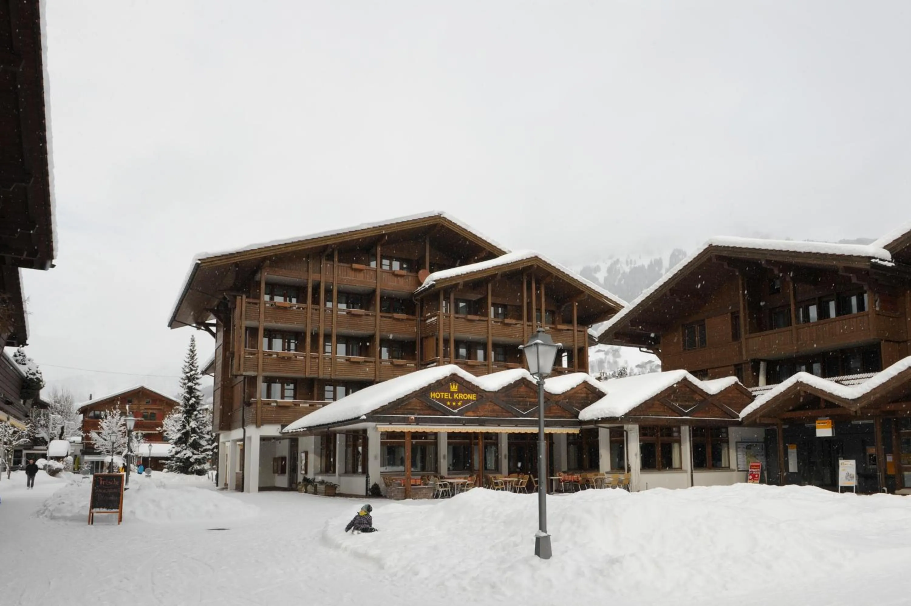 Facade/entrance in Hotel Krone Lenk