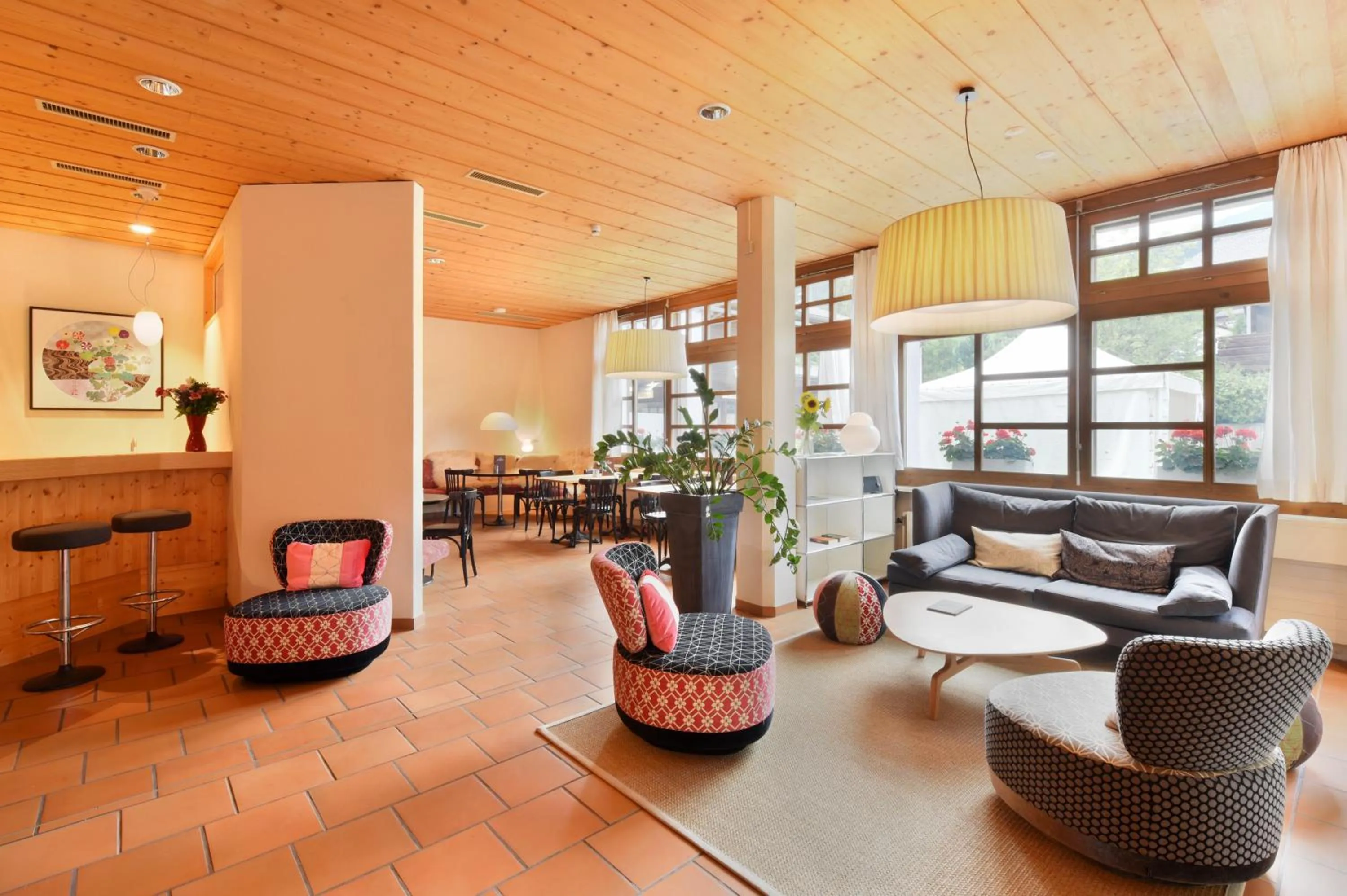 Lounge or bar in Hotel Krone Lenk