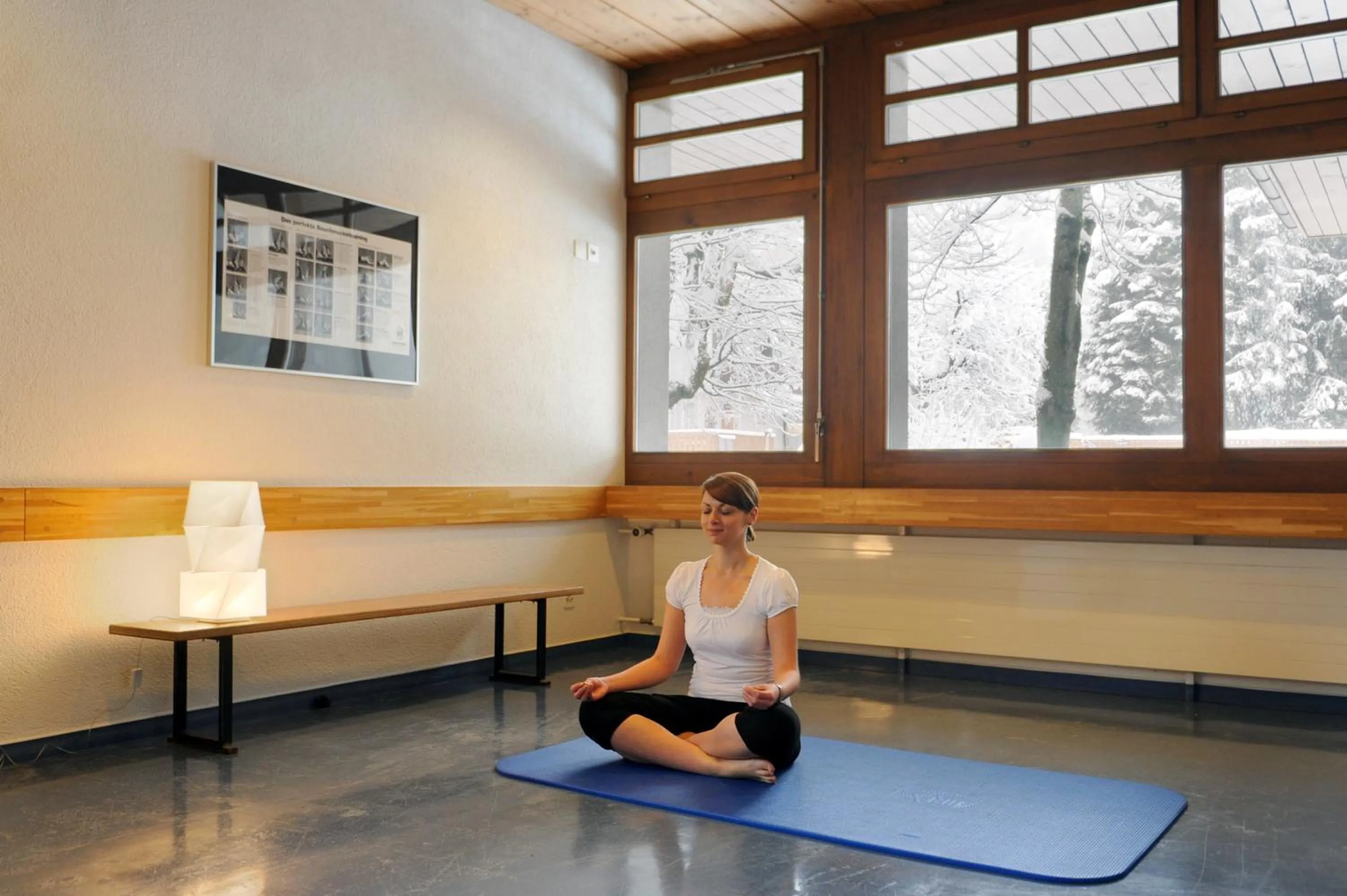 Fitness centre/facilities in Hotel Krone Lenk