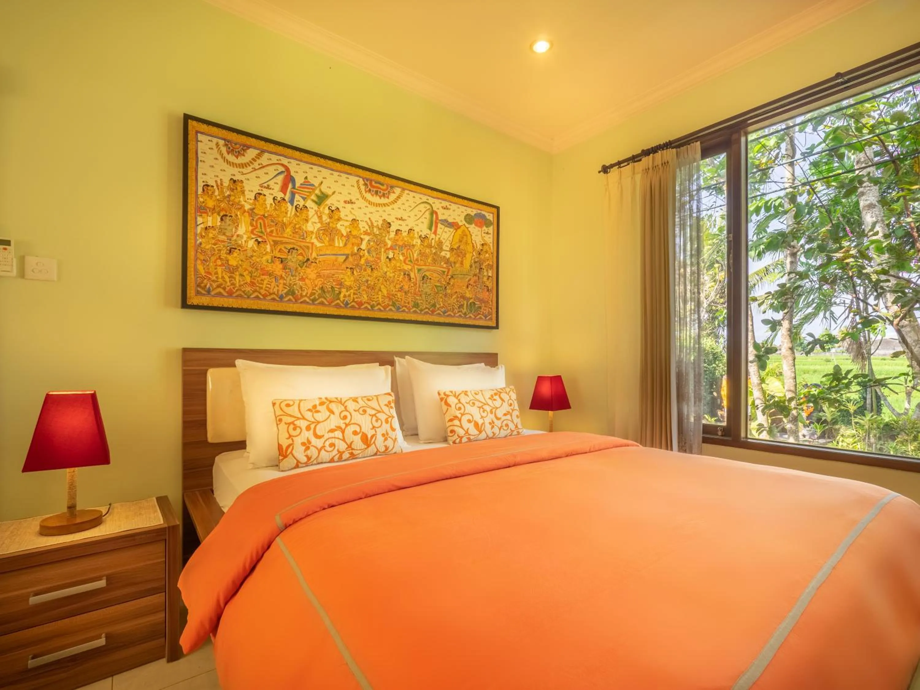 Bed in Tiis Garden Puri Villas